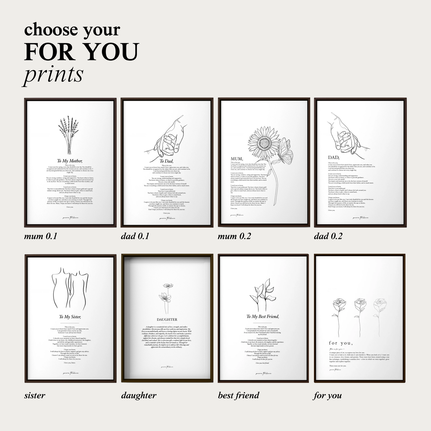 The FOR YOU - Bundle Set
