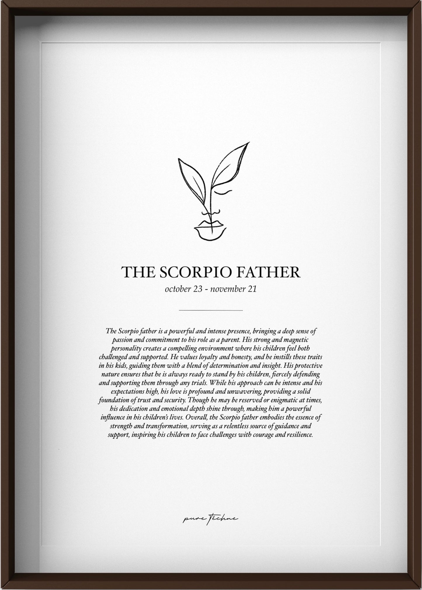 The Scorpio Father