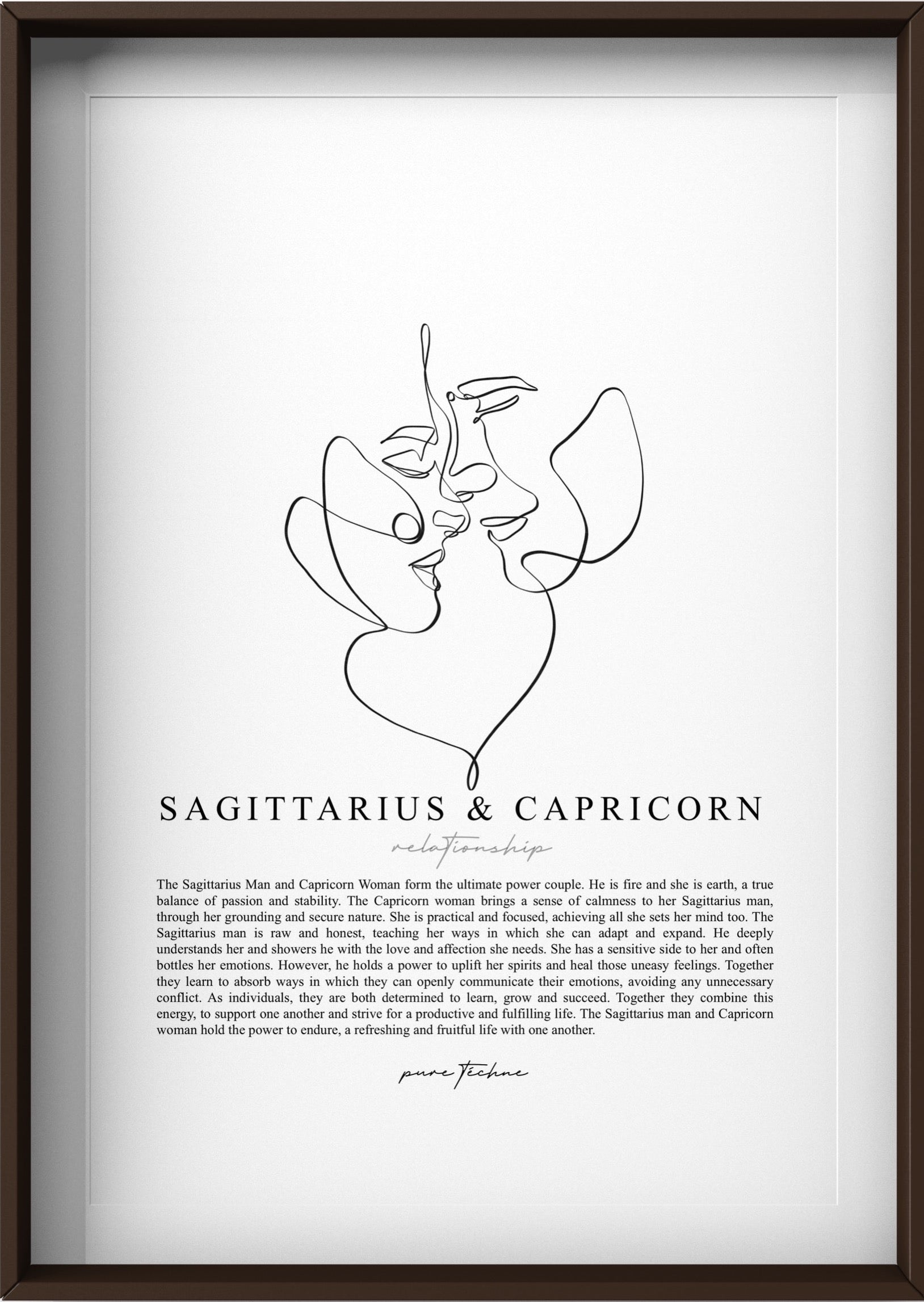 Sagittarius Man & Capricorn Woman – Pure Téchne