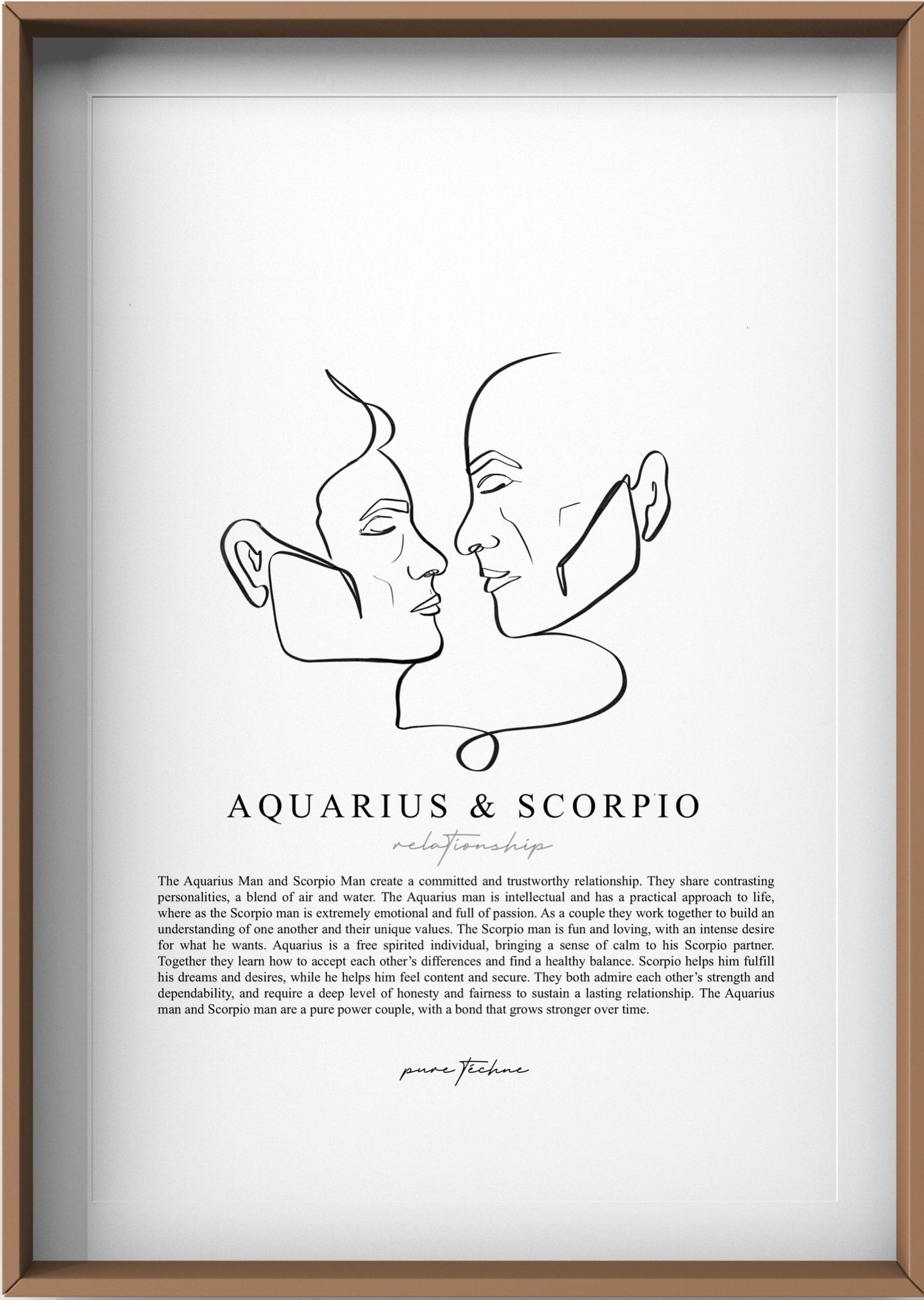 Aquarius Man & Scorpio Man