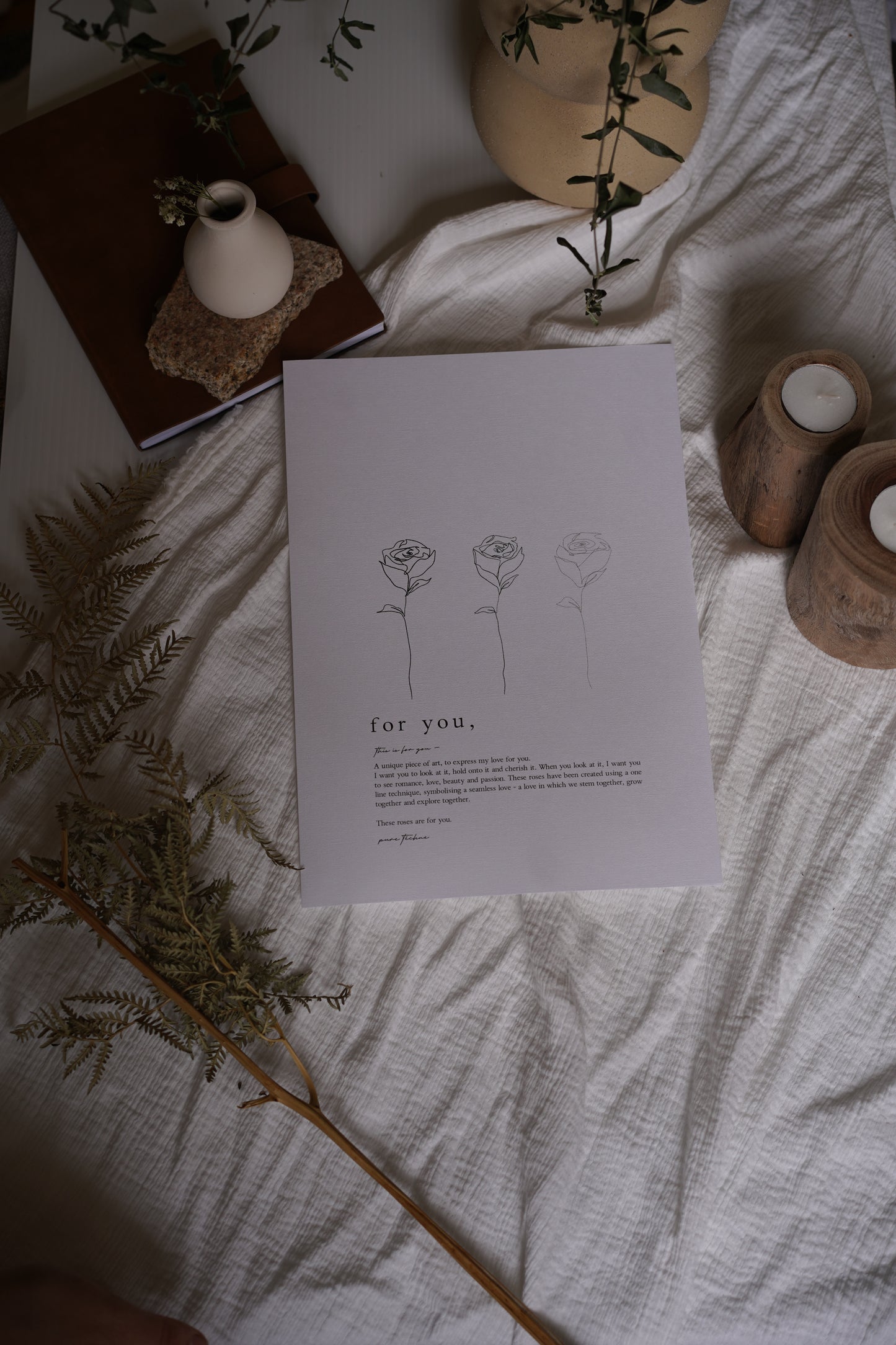 'For You' - A4 Print