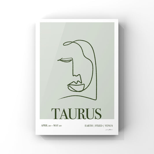 Zodiac Wall Art - 'Taurus'
