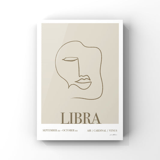 Zodiac Wall Art - 'Libra'