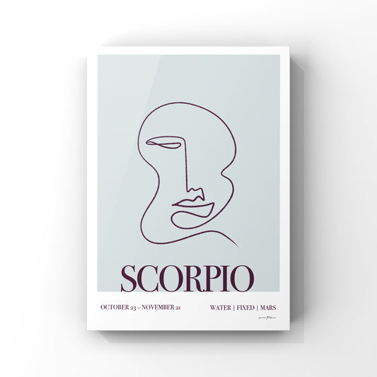 Zodiac Wall Art - 'Scorpio'