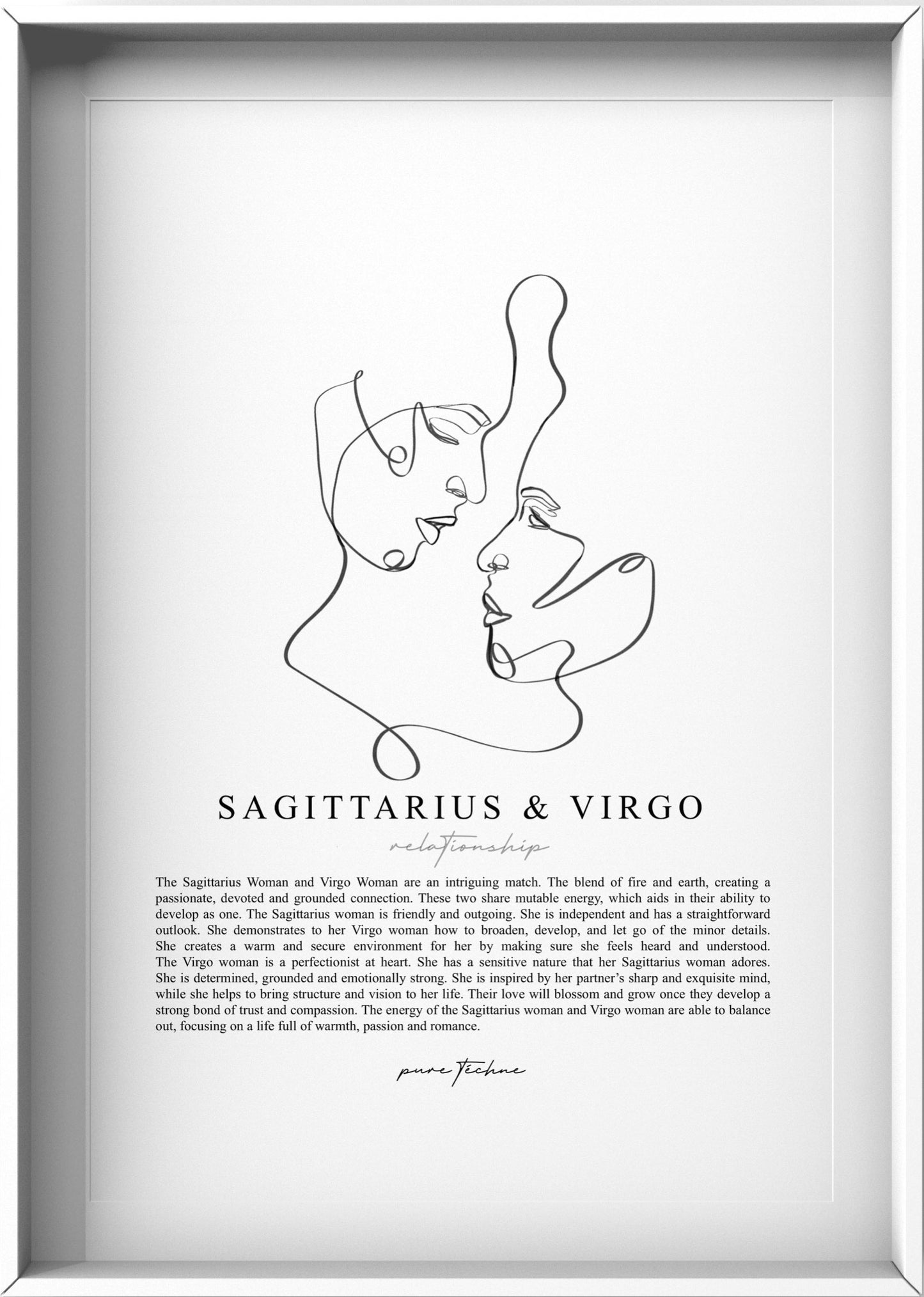 Sagittarius Woman & Virgo Woman