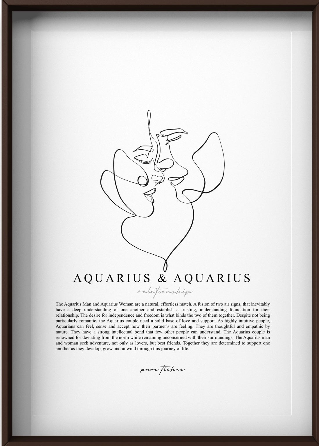 Aquarius Man Aquarius Woman – Pure Téchne - Main Image