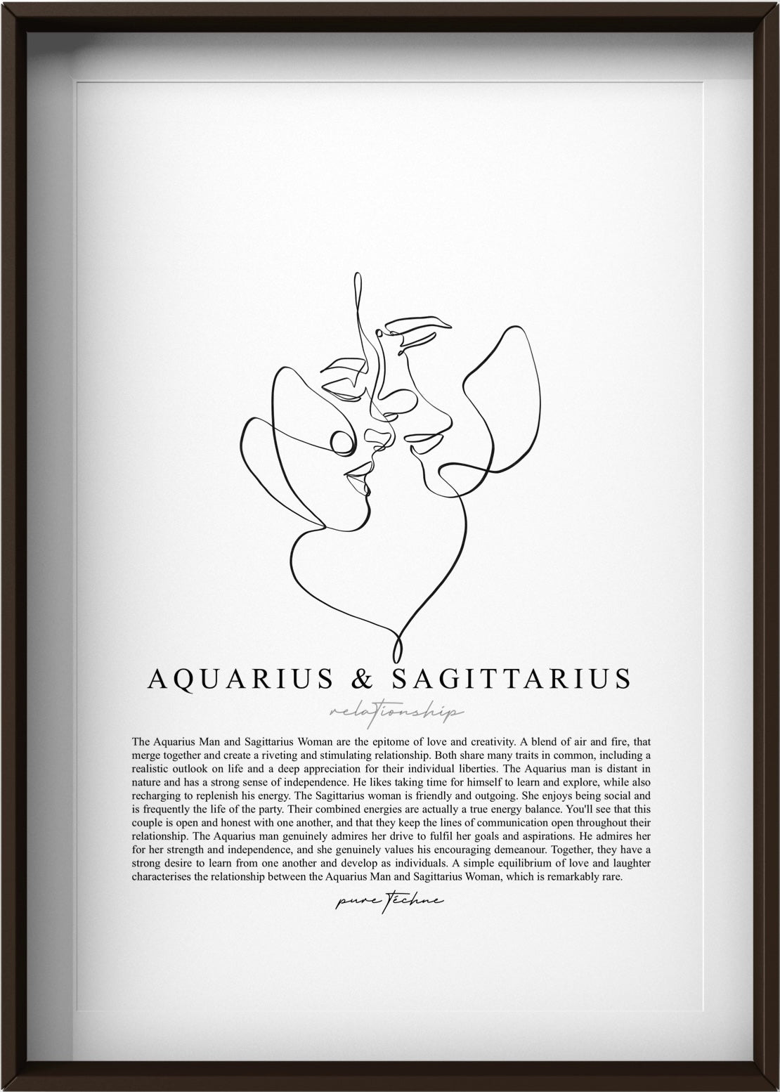 Aquarius Man & Sagittarius Woman