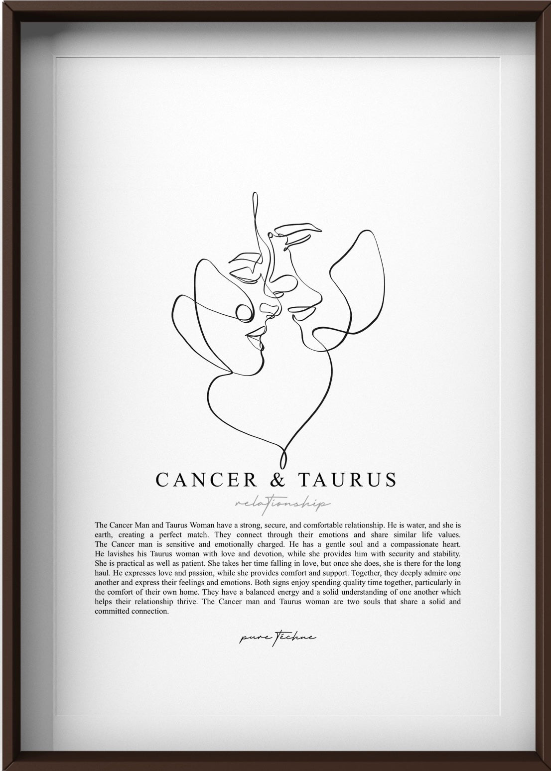 Couple Taurus and Cancer Tattoo Meaning