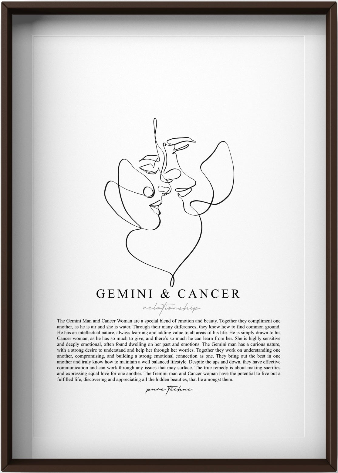 Gemini Man & Cancer Woman