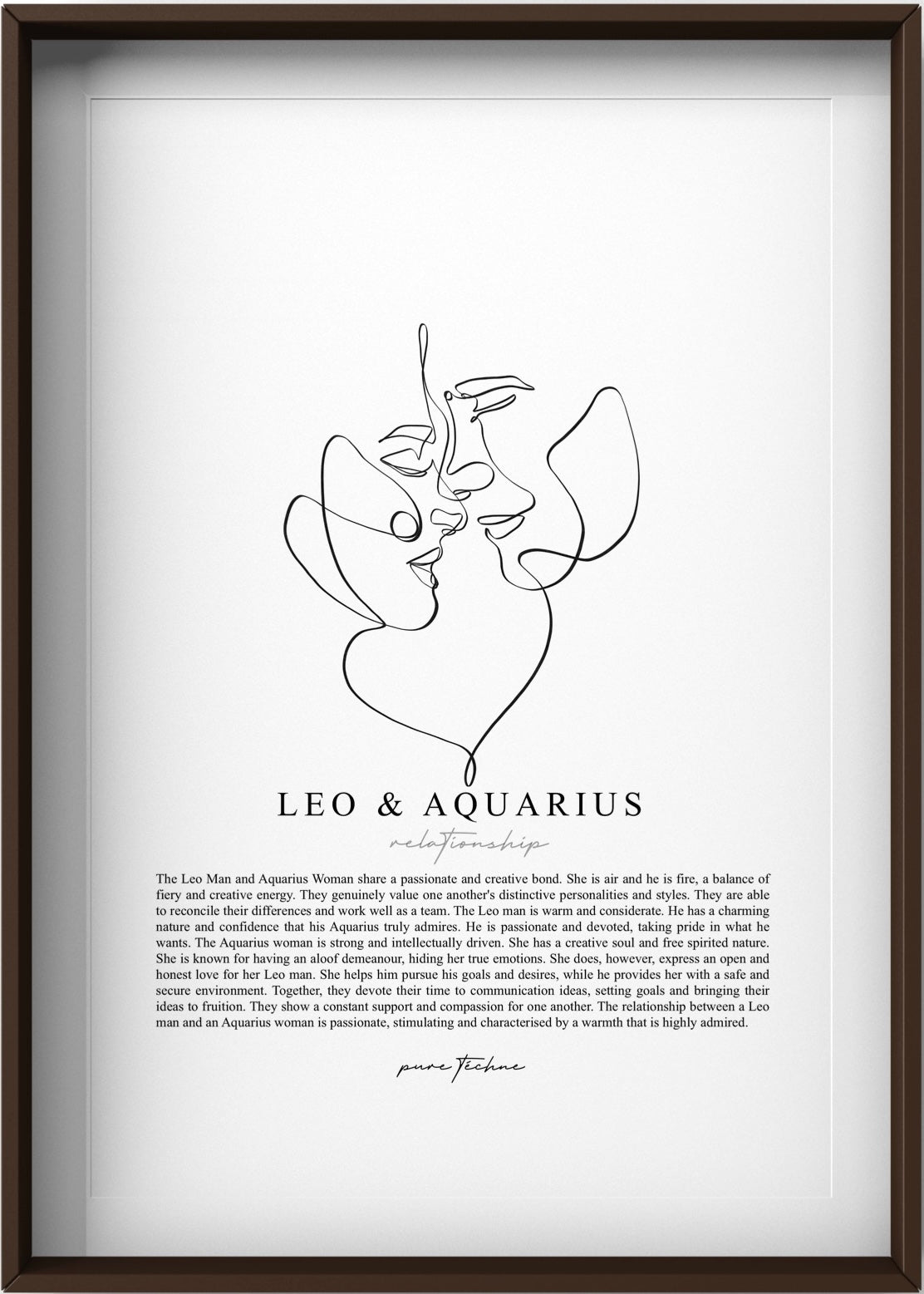Leo Man & Aquarius Woman