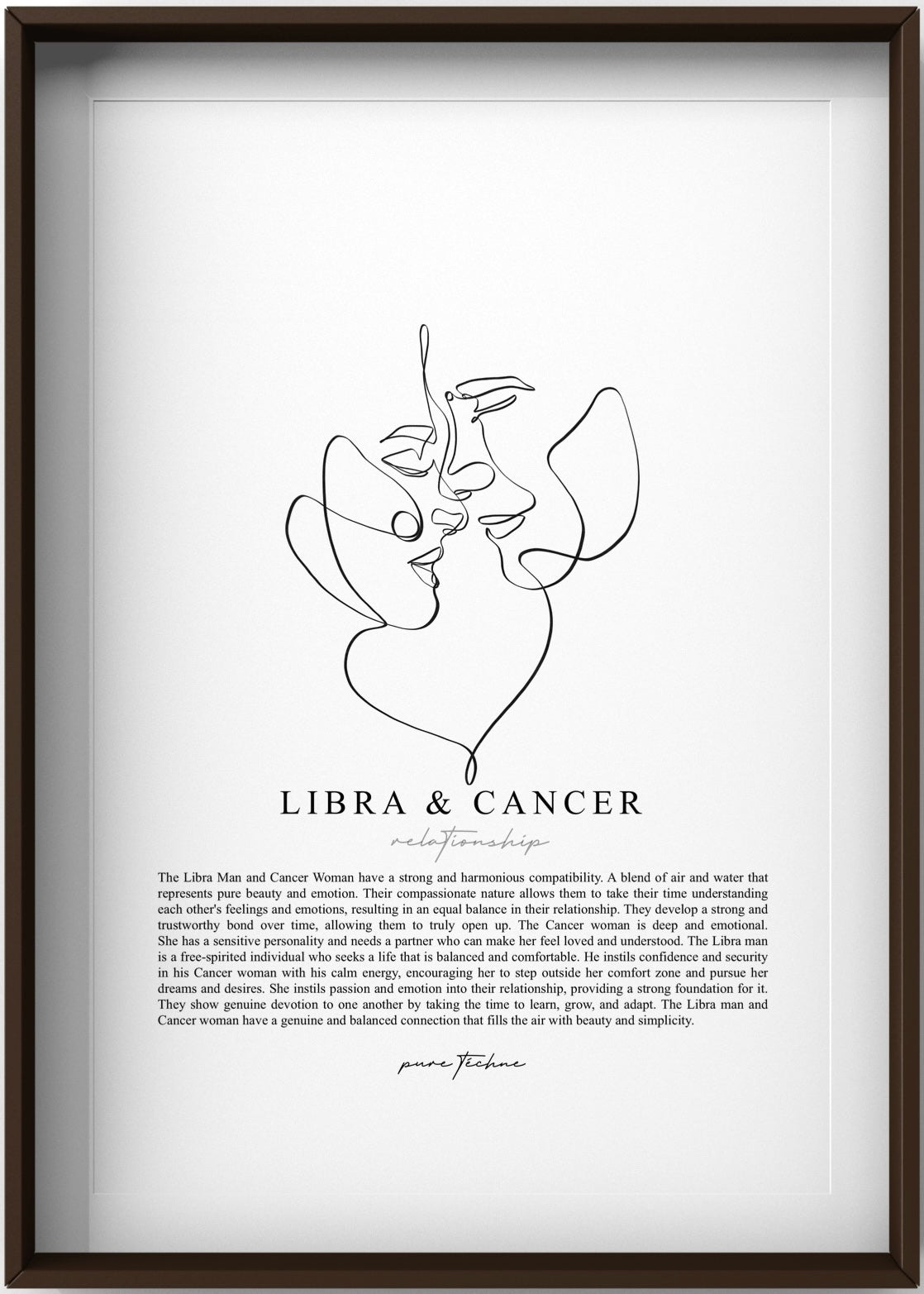 Libra Man & Cancer Woman – Pure Téchne