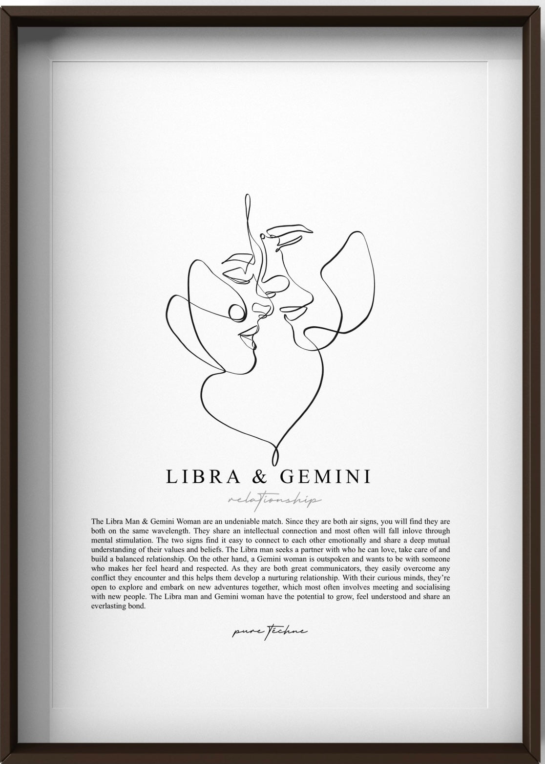 Libra Man & Gemini Woman – Pure Téchne