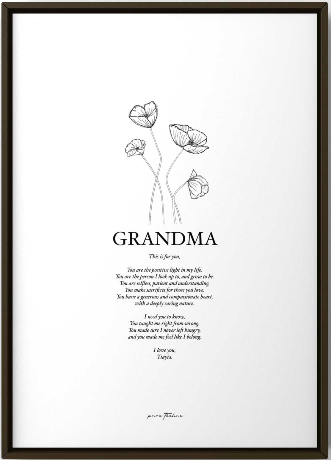 Grandma - A4 Print