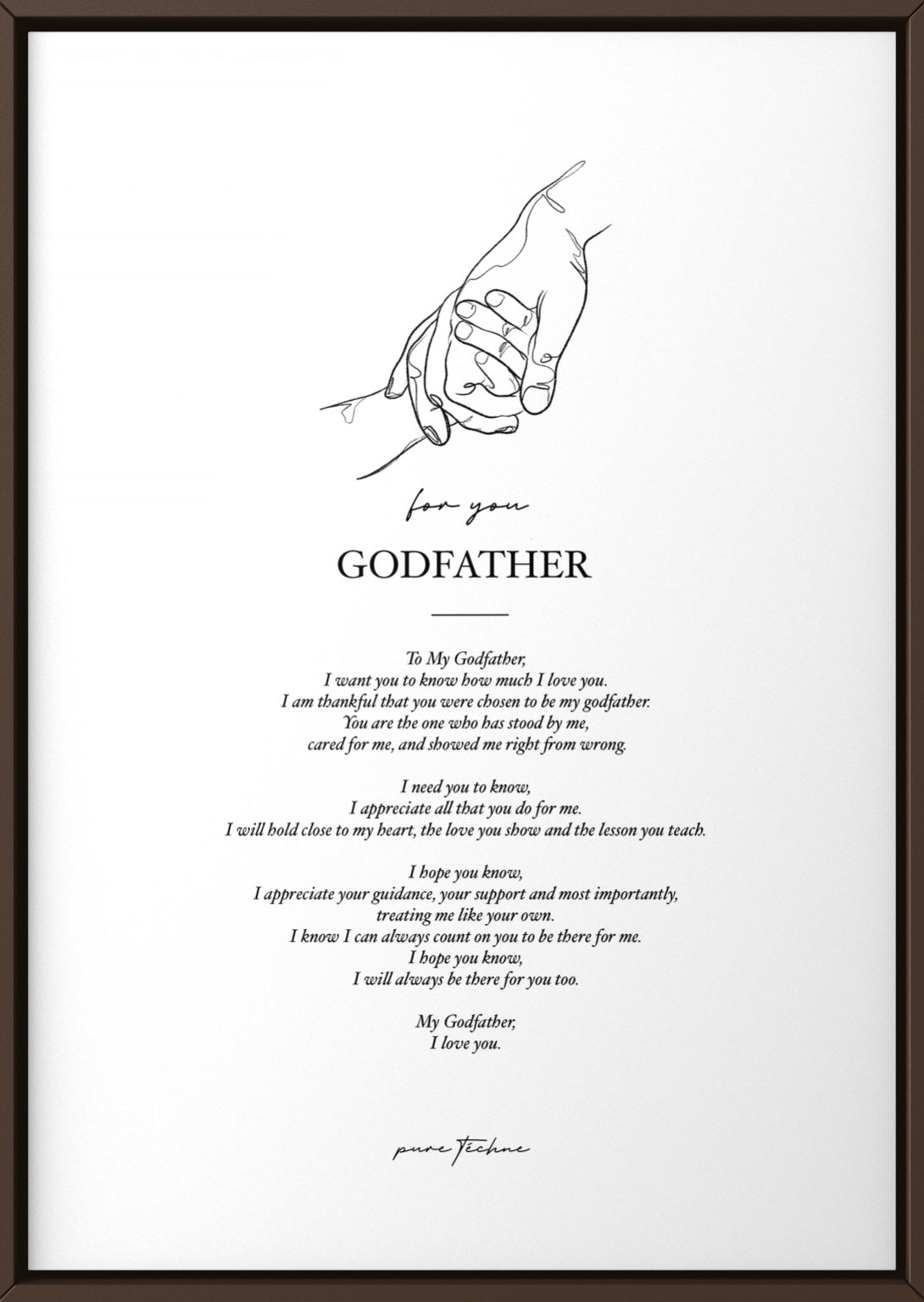 Godfather - A4 Print
