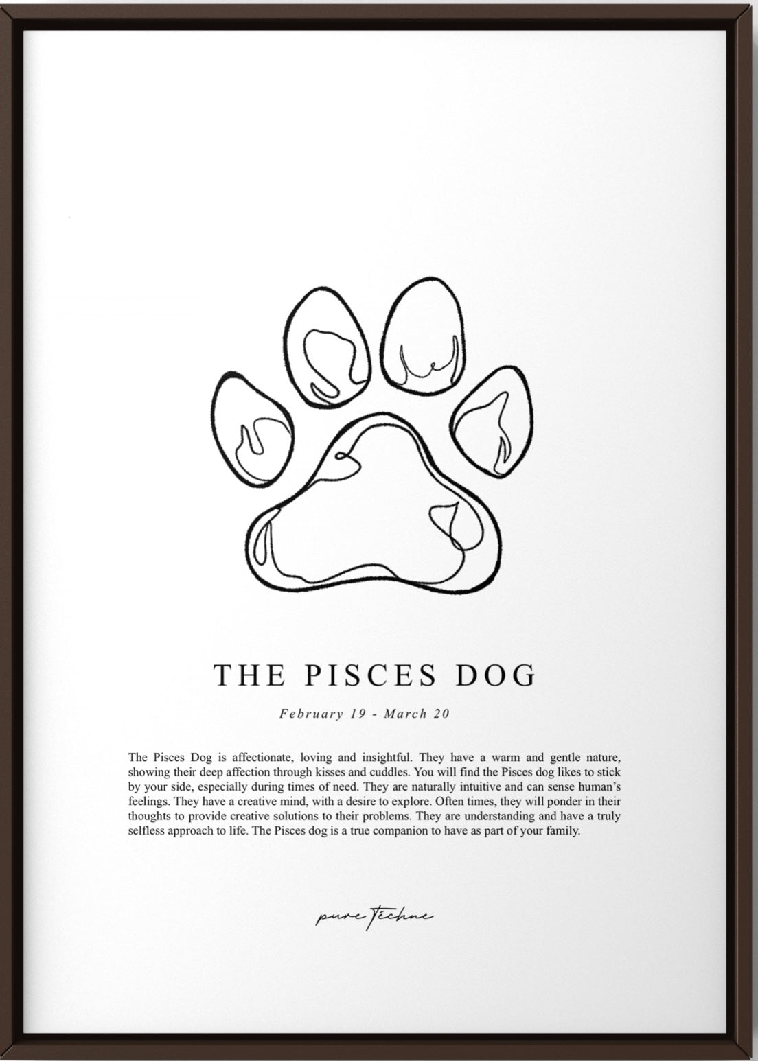 The 'Pisces' Dog