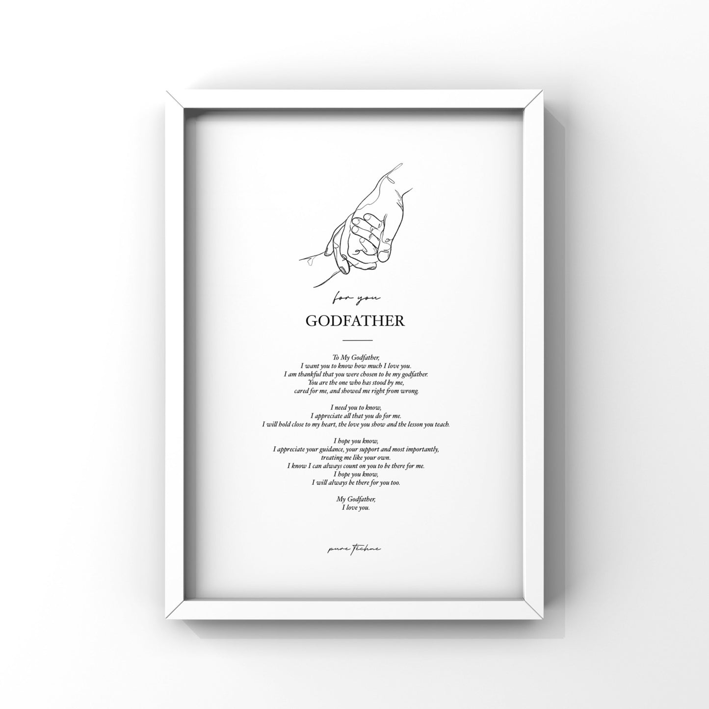 Godfather - A4 Print