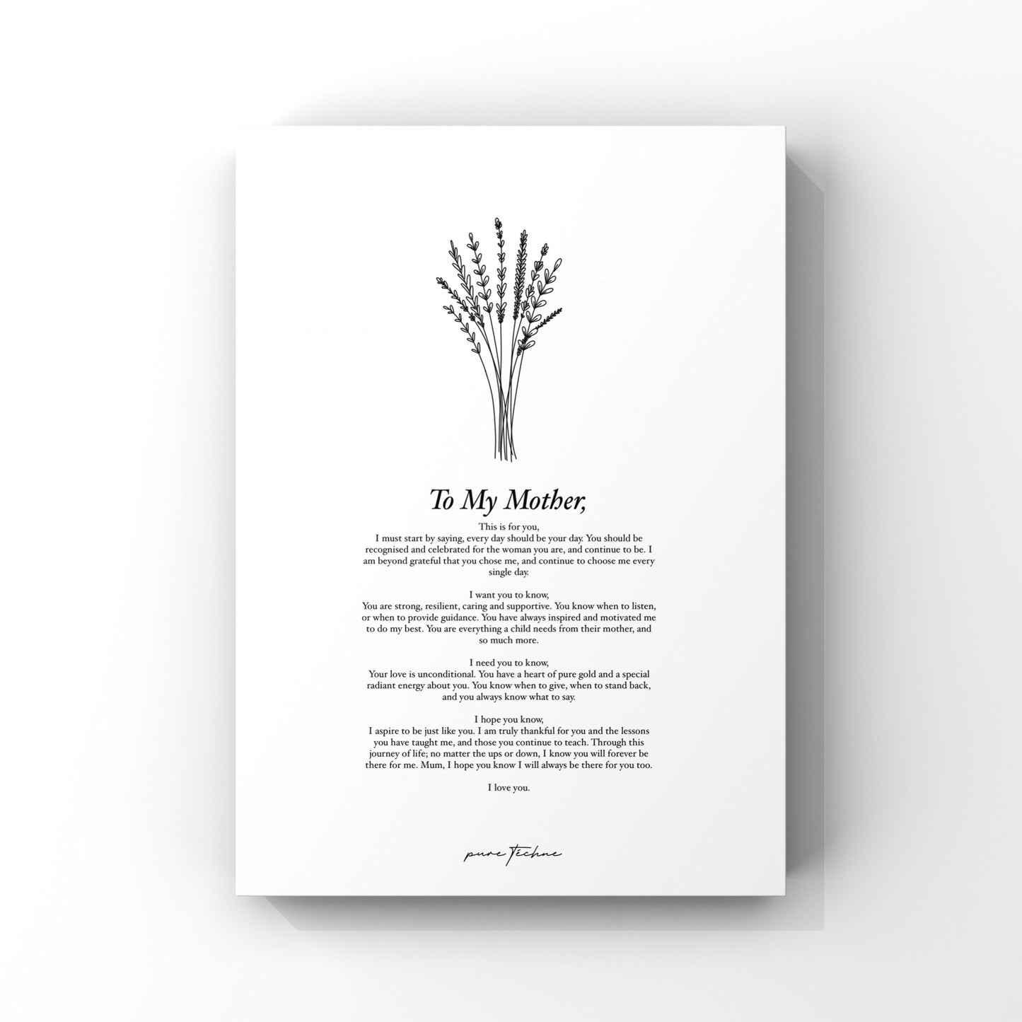 Mum 0.1 - A4 Print