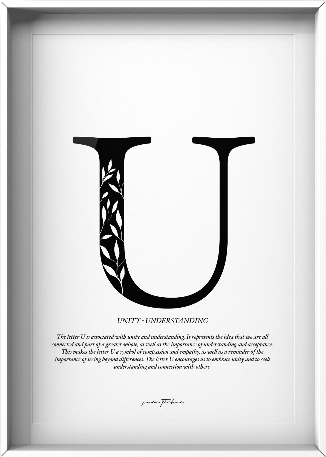The Letter U