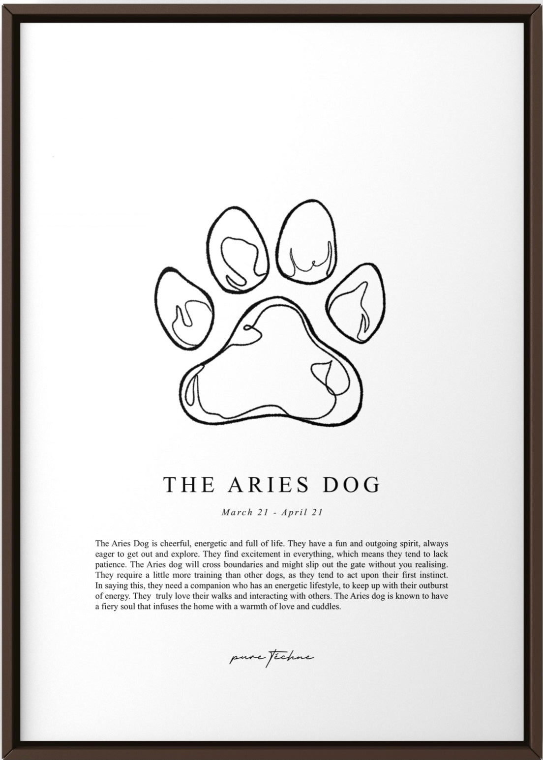 The 'Aries' Dog