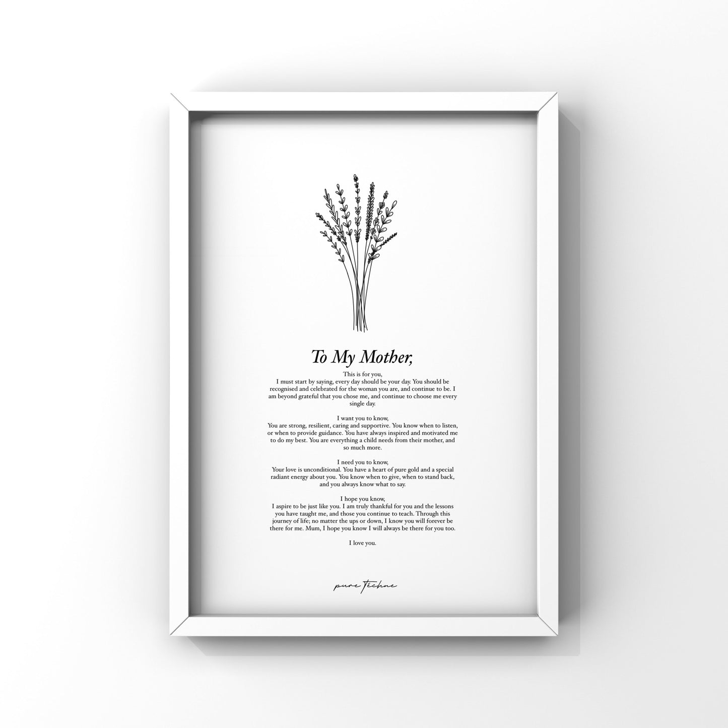 Mum 0.1 - A4 Print