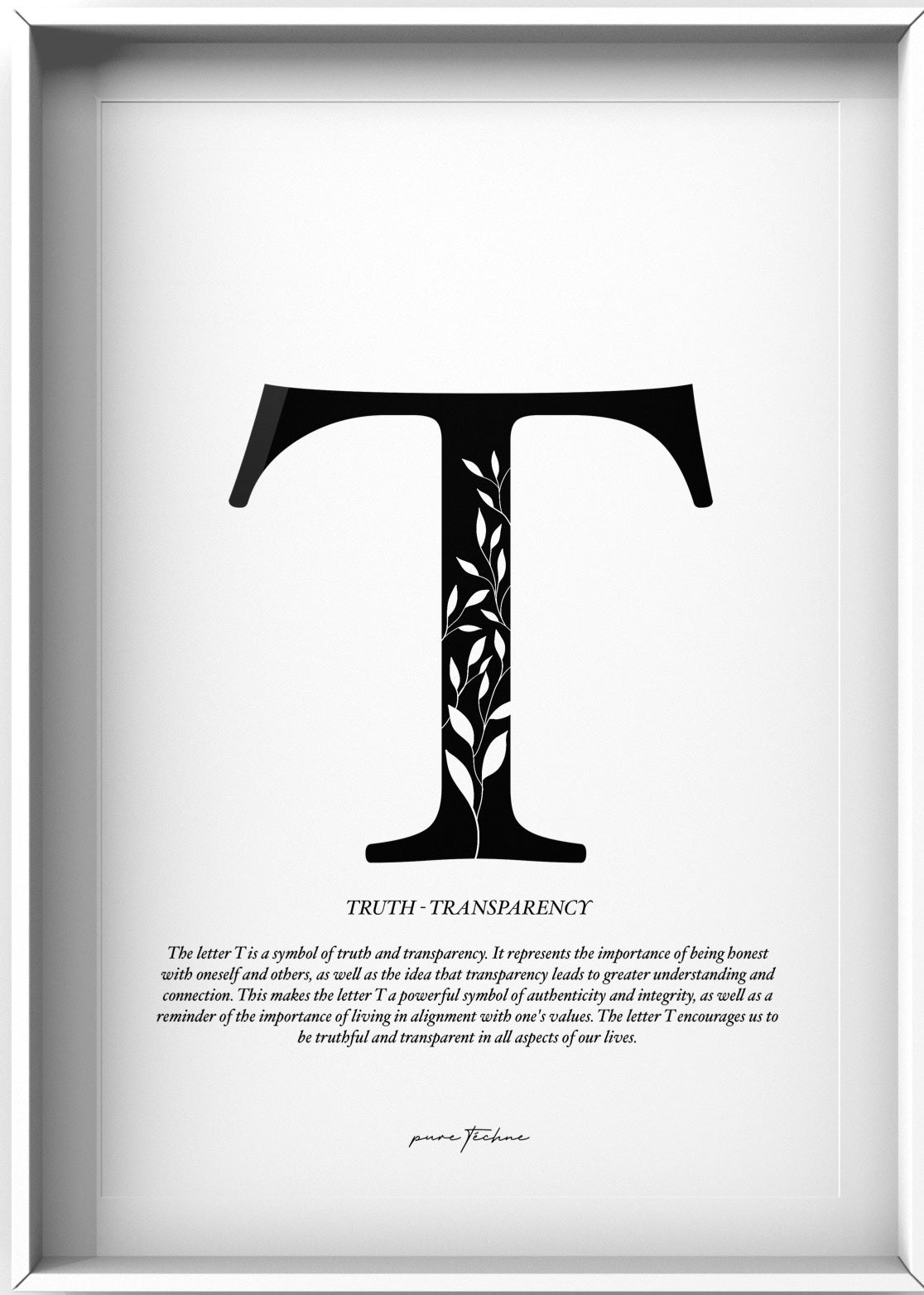 The Letter T