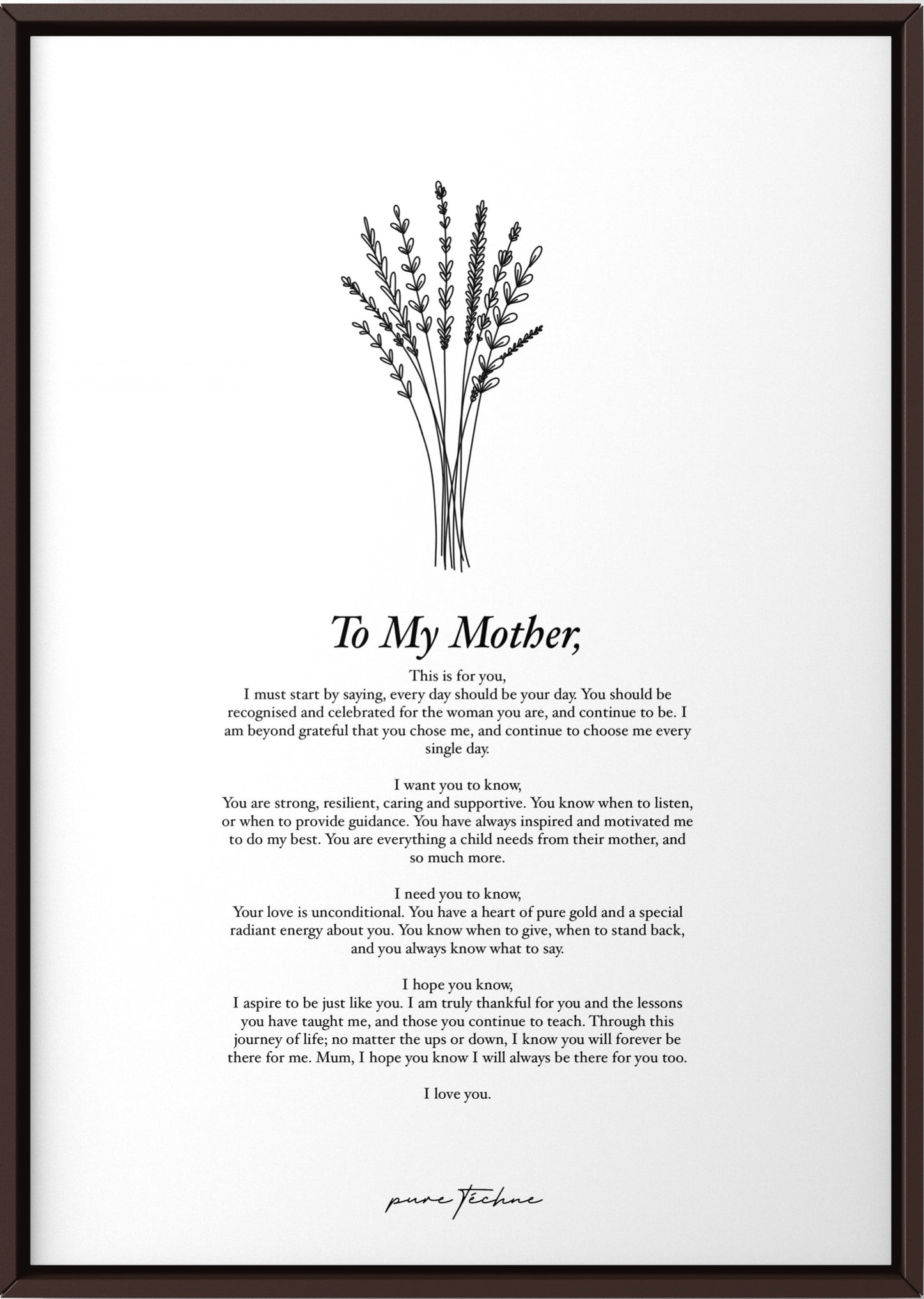 Mum 0.1 - A4 Print