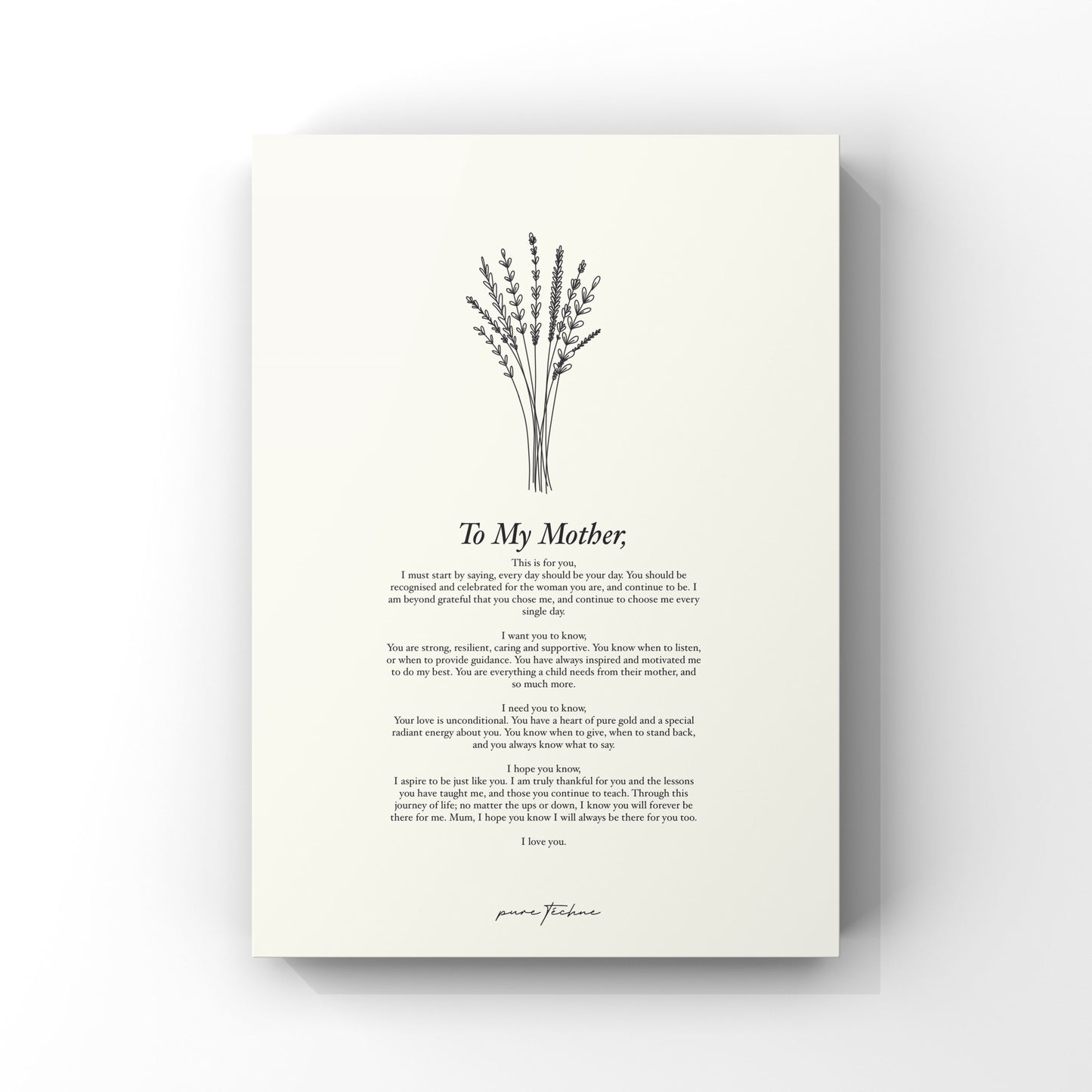 Mum 0.1 - A4 Print