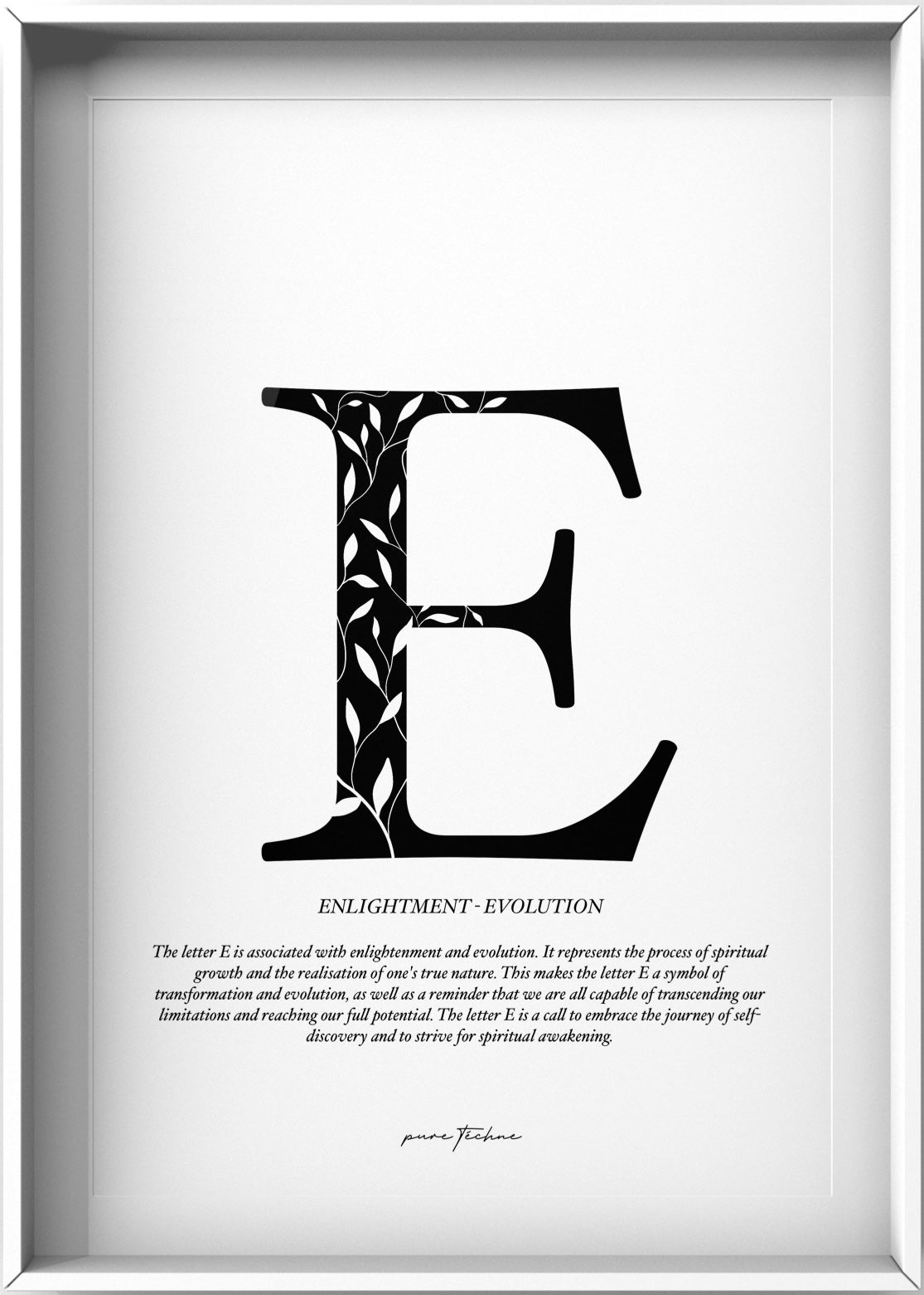 The Letter E
