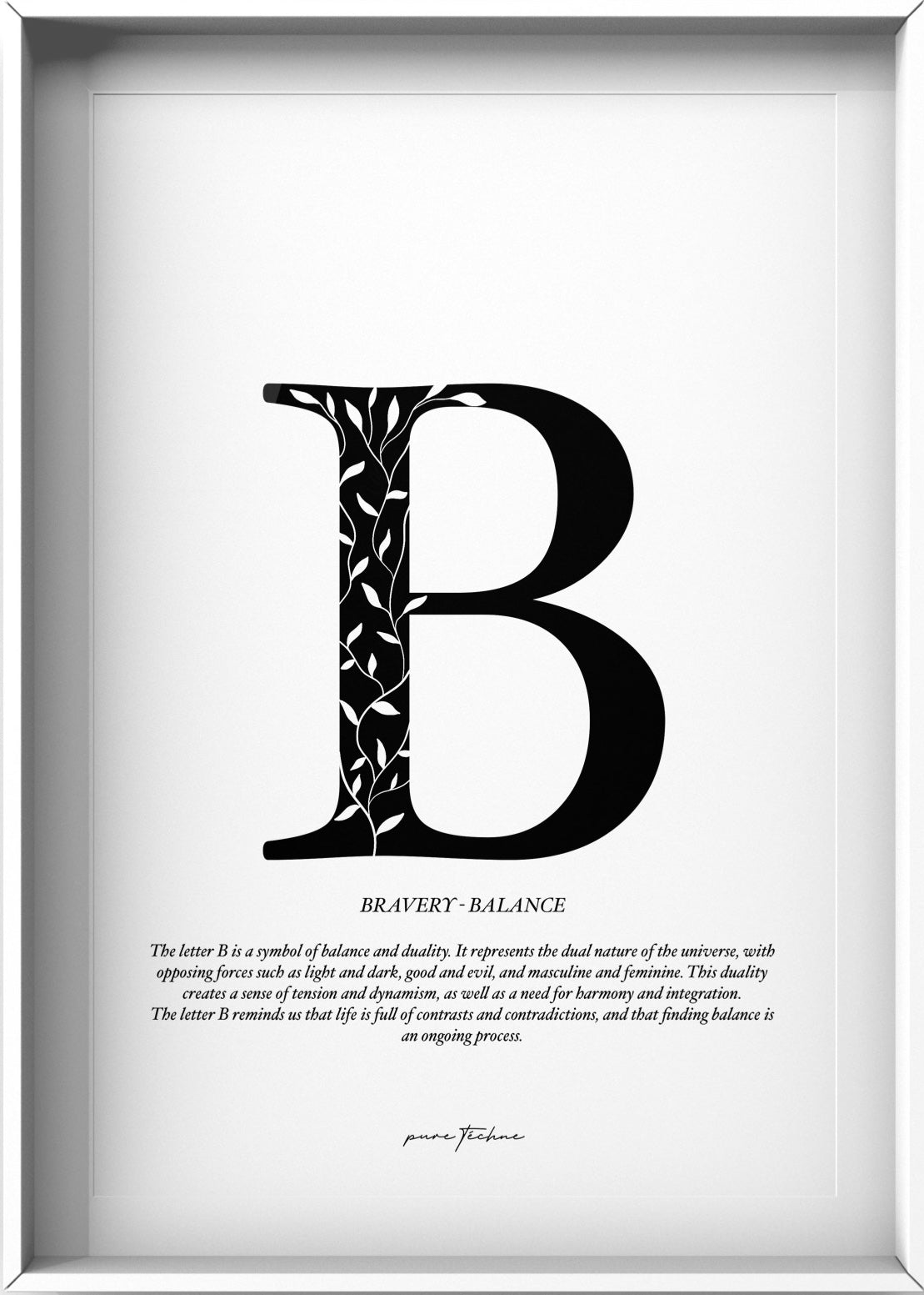 The Letter B