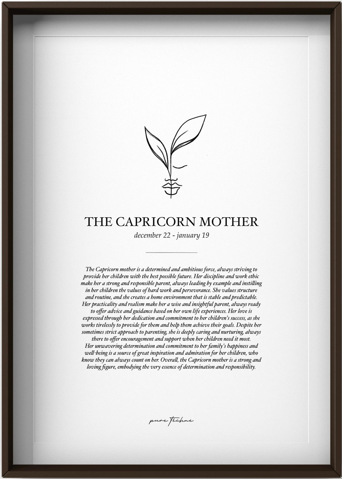 The Capricorn Mother