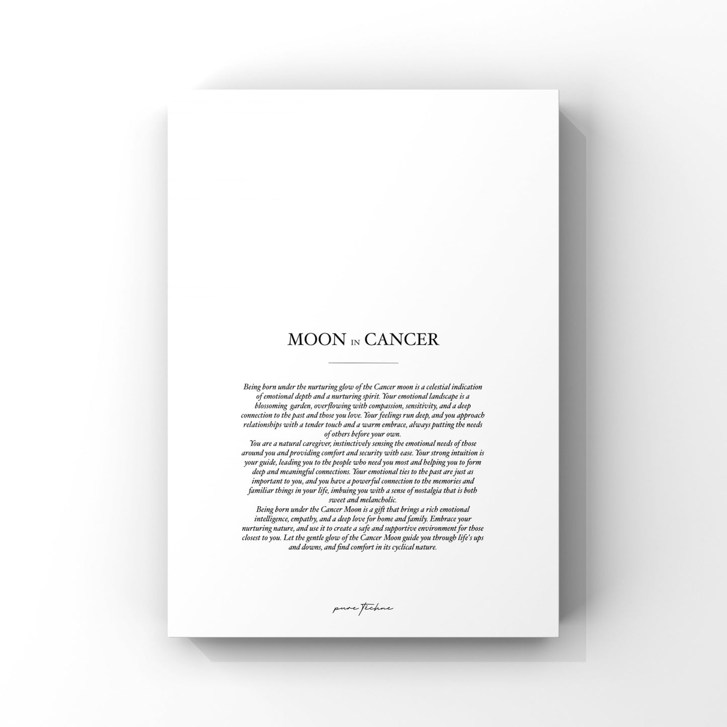 The Cancer Moon