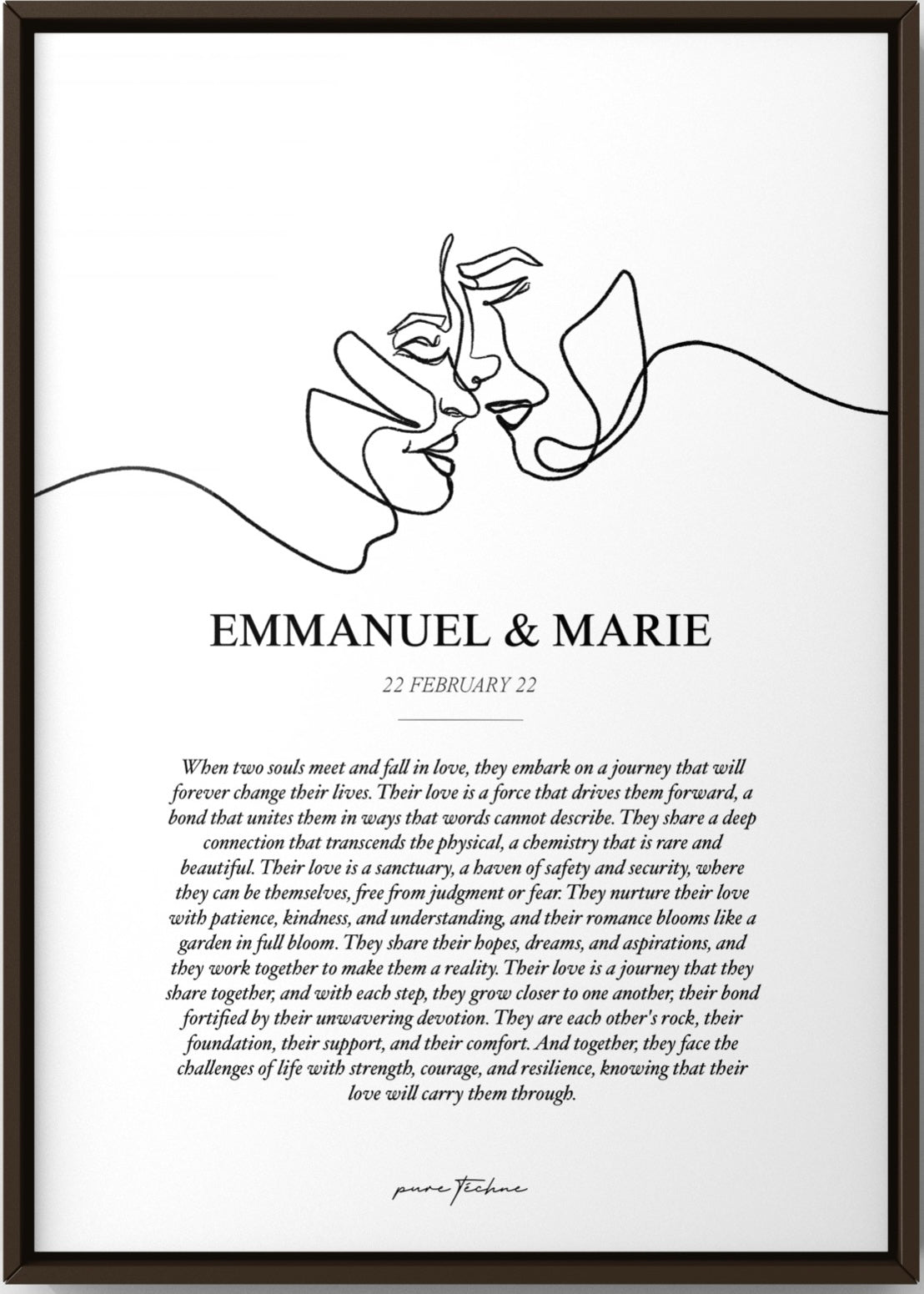 Personalised Couple Poem - 0.2