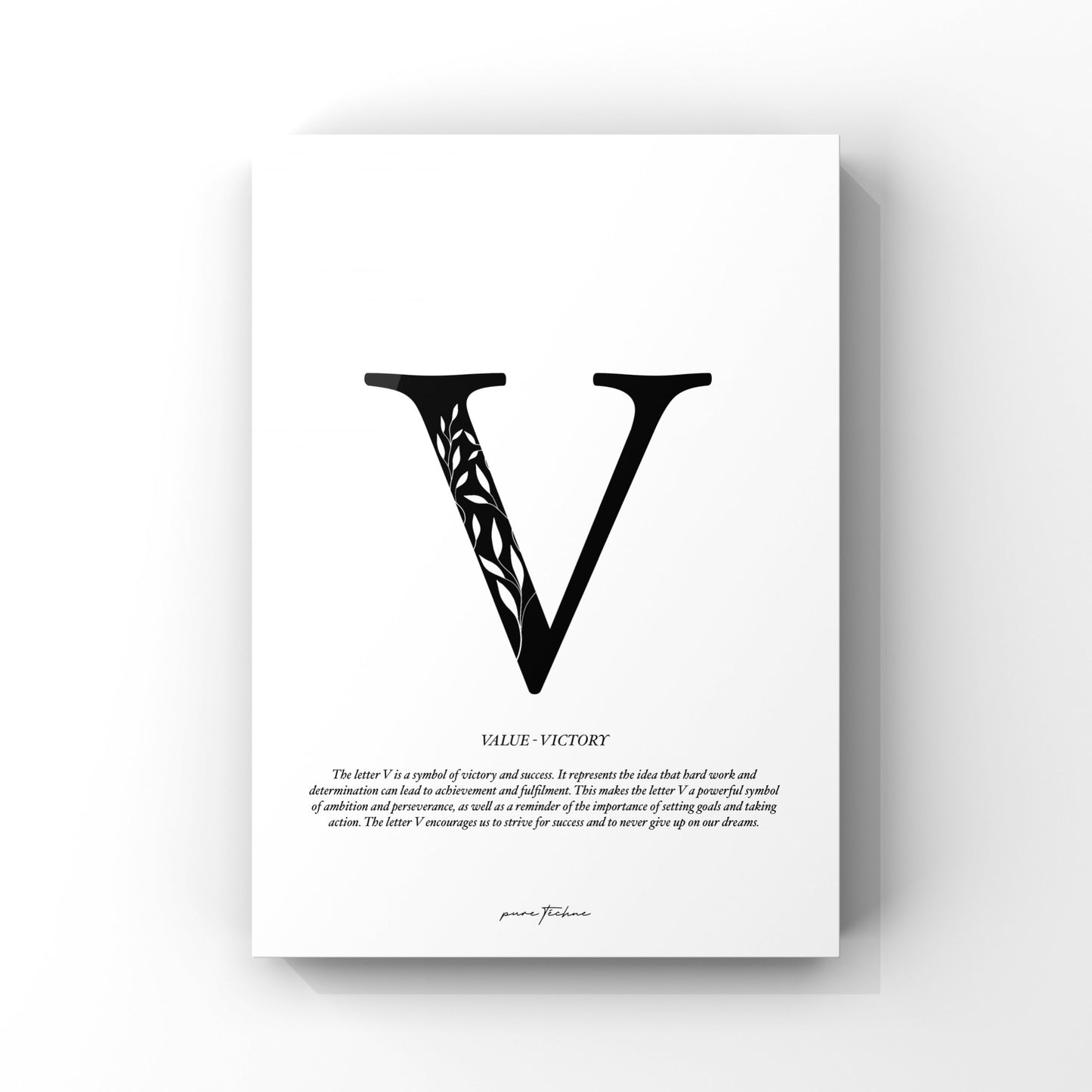 The Letter V