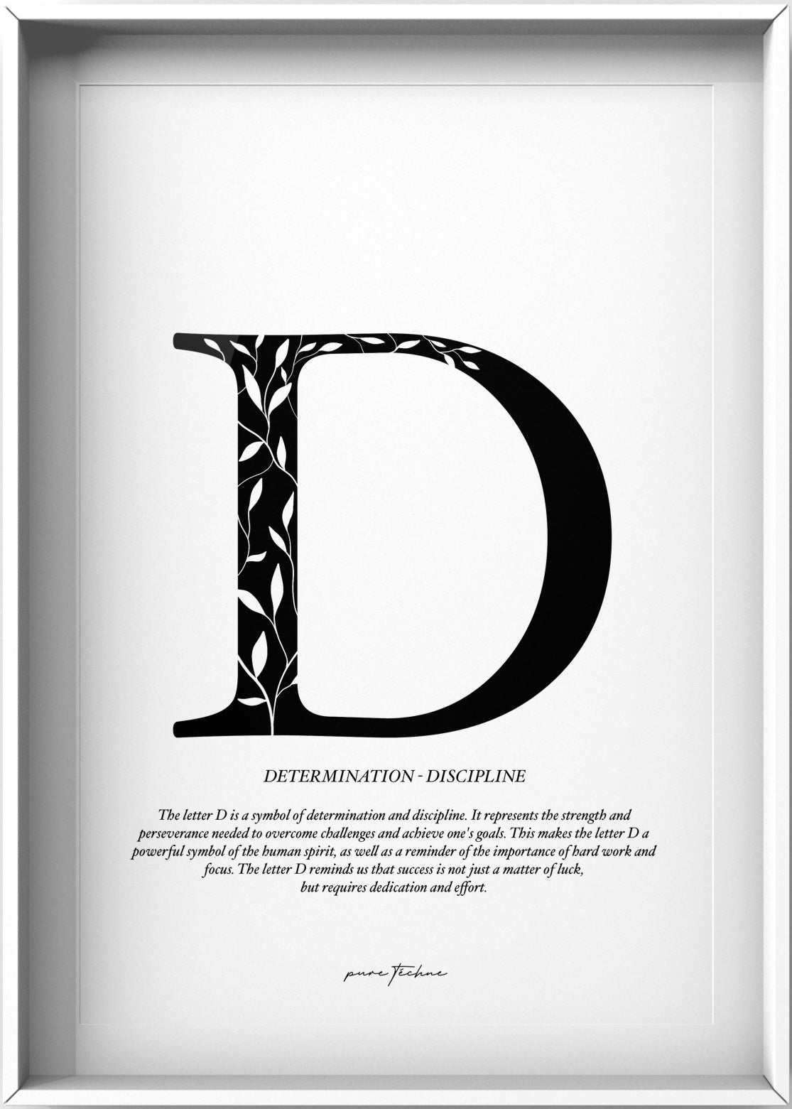 The Letter D