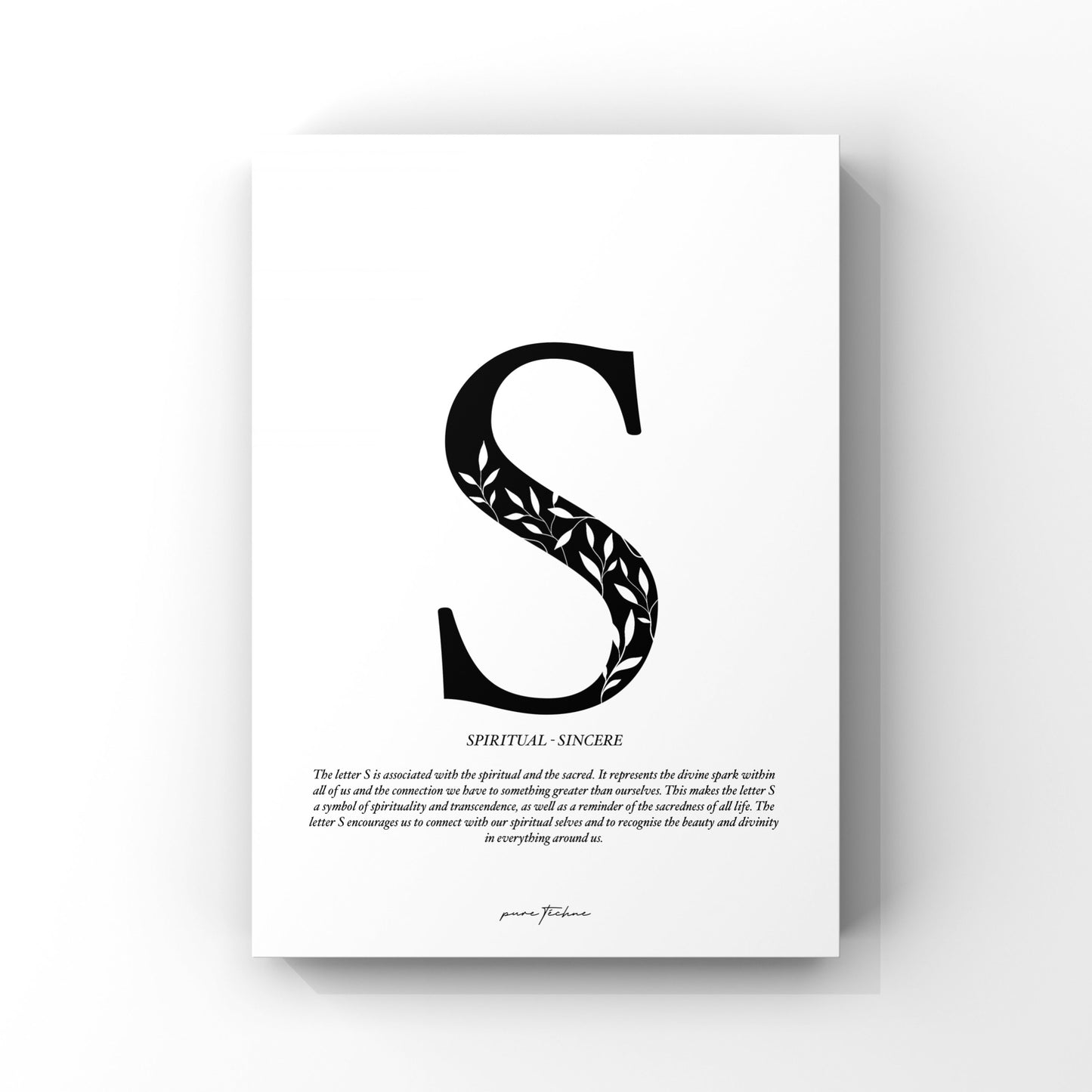 The Letter S