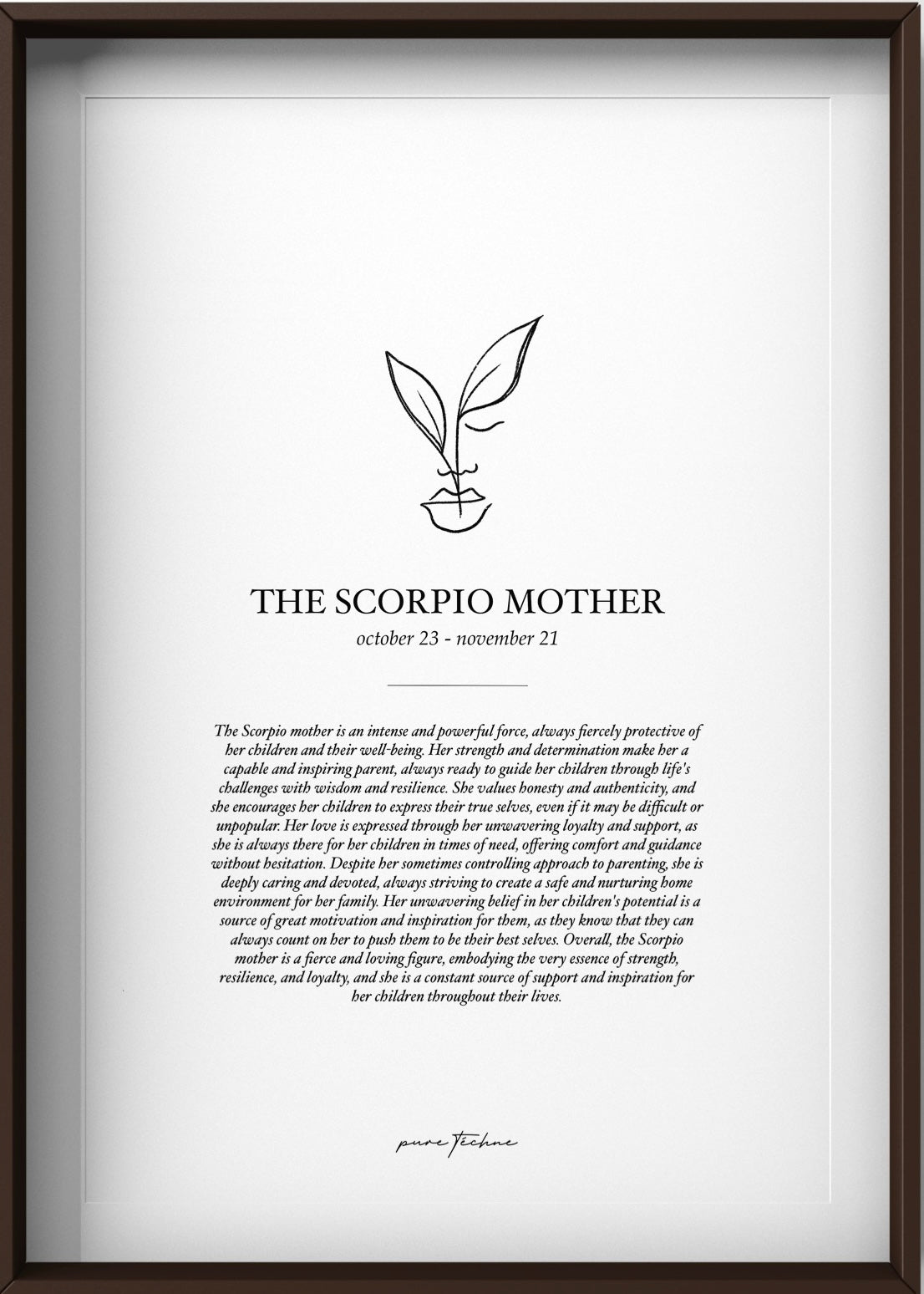 The Scorpio Mother