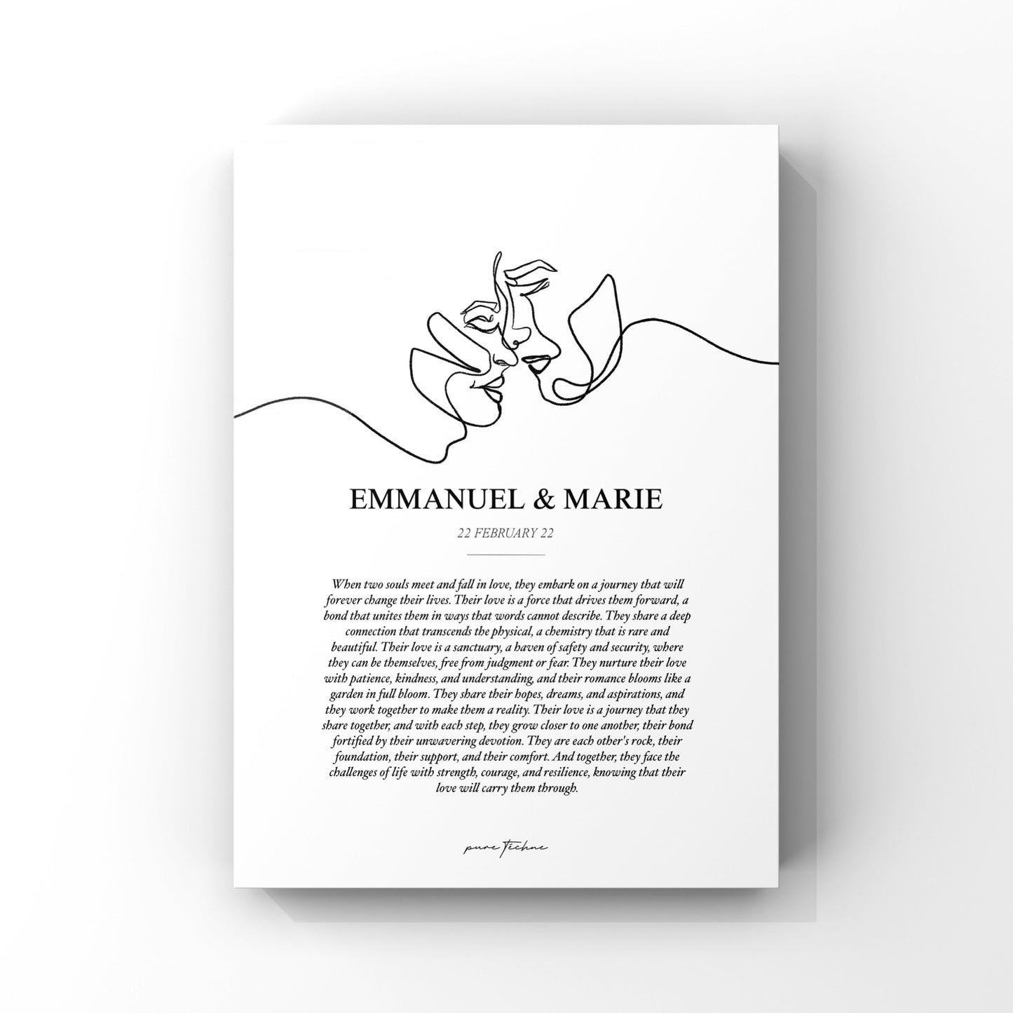 Personalised Couple Poem - 0.2