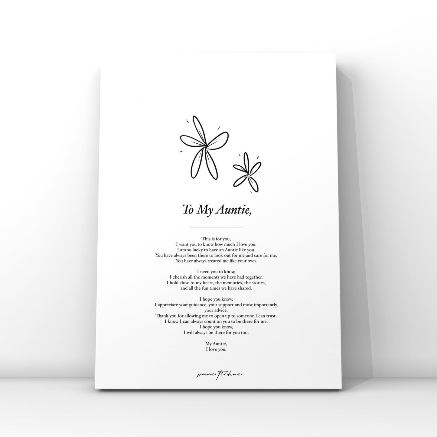 Auntie - A4 Print