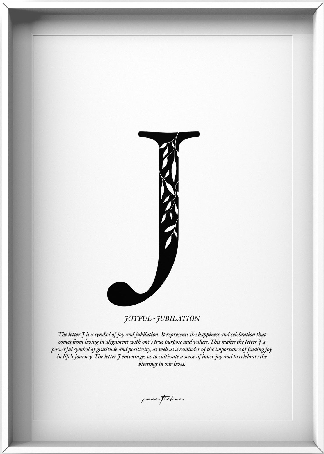 The Letter J
