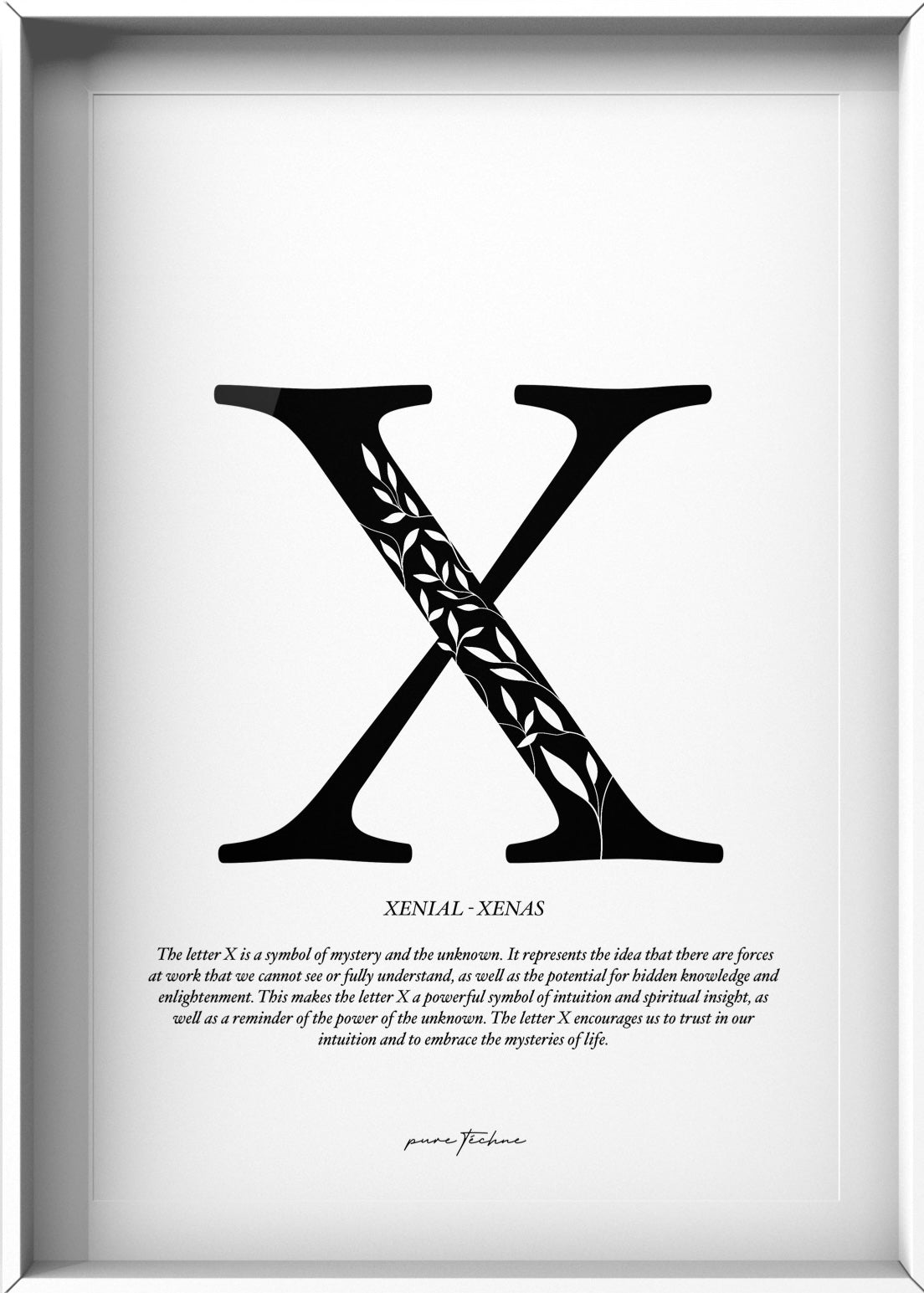The Letter X