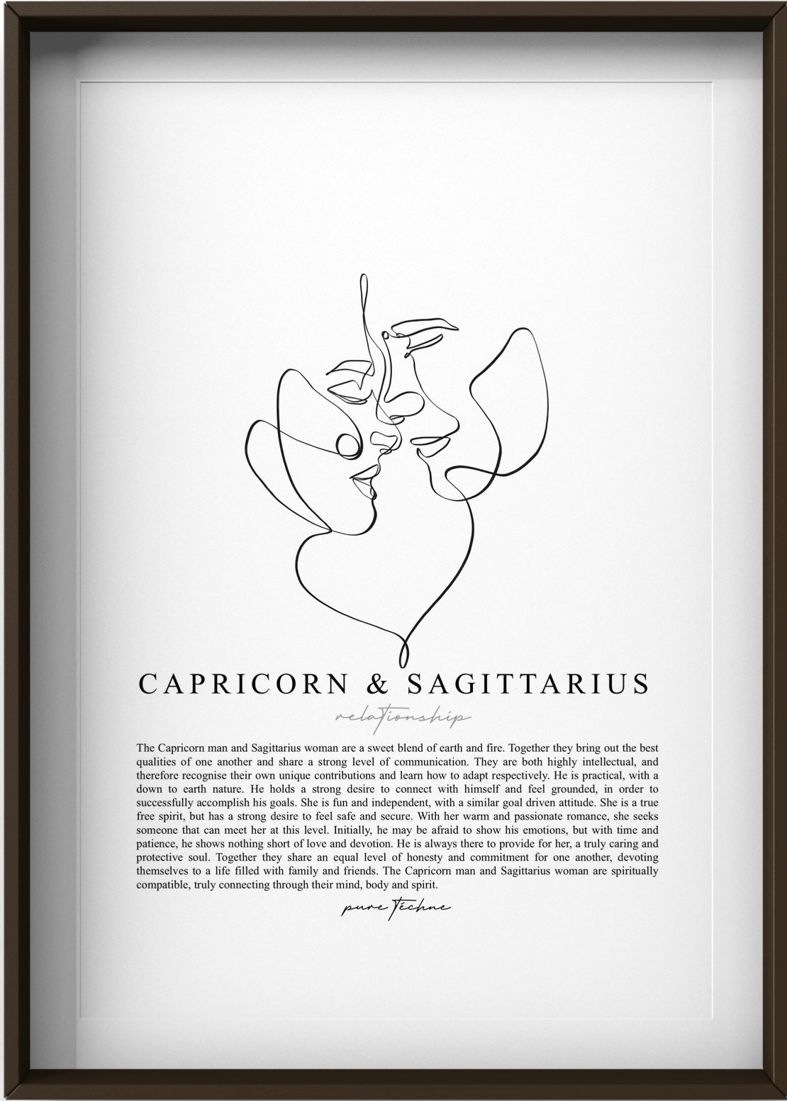 Capricorn Man & Sagittarius Woman – Pure Téchne