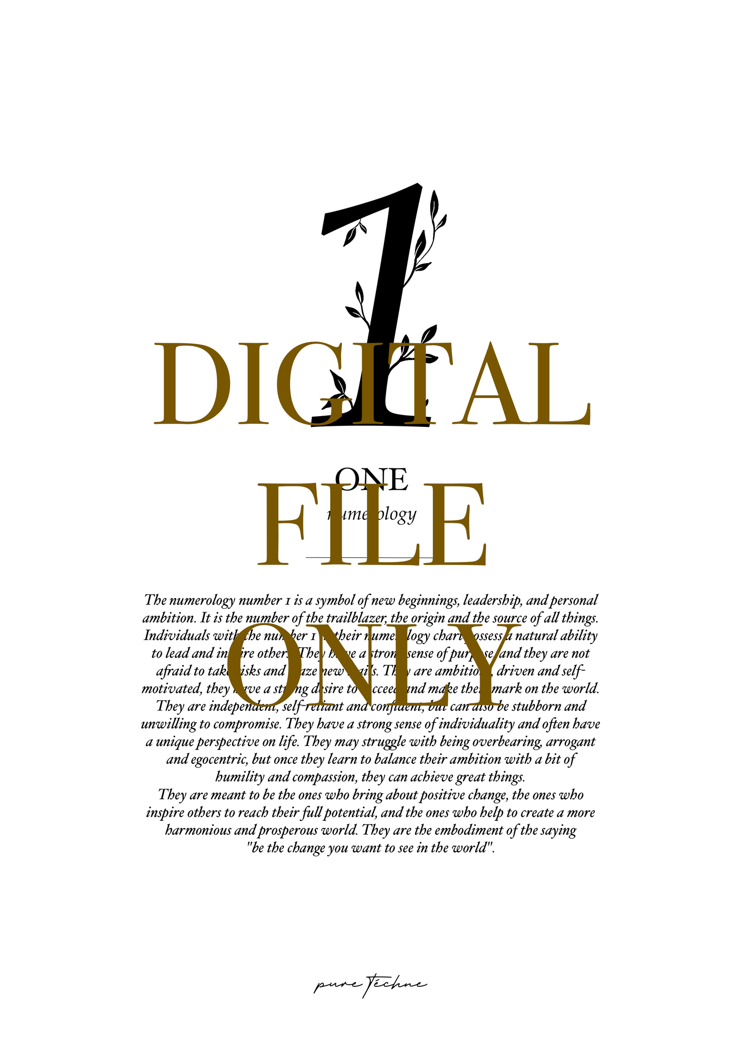 Numerology Prints