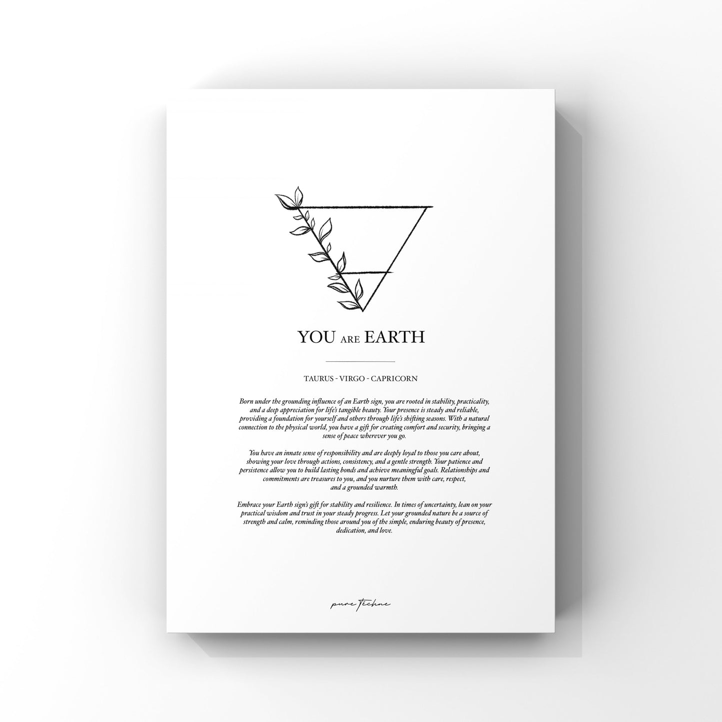 You are Earth - A4 Print