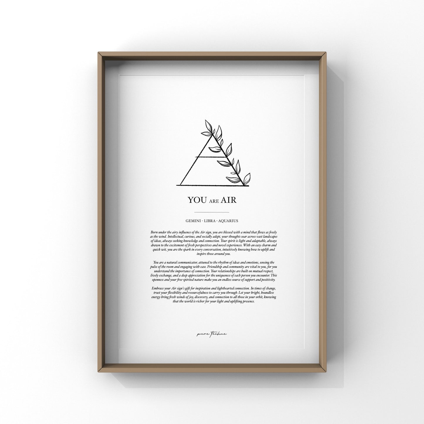 You are Air - A4 Print