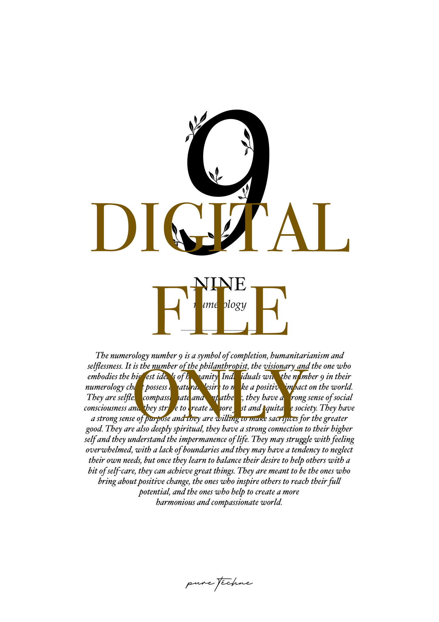 Numerology Prints