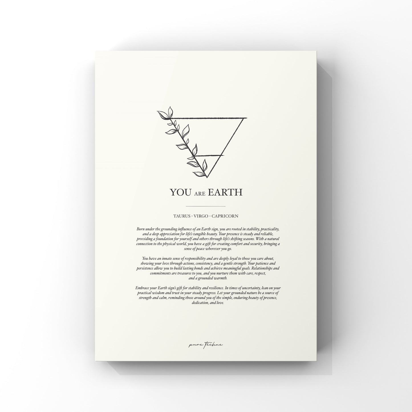 You are Earth - A4 Print