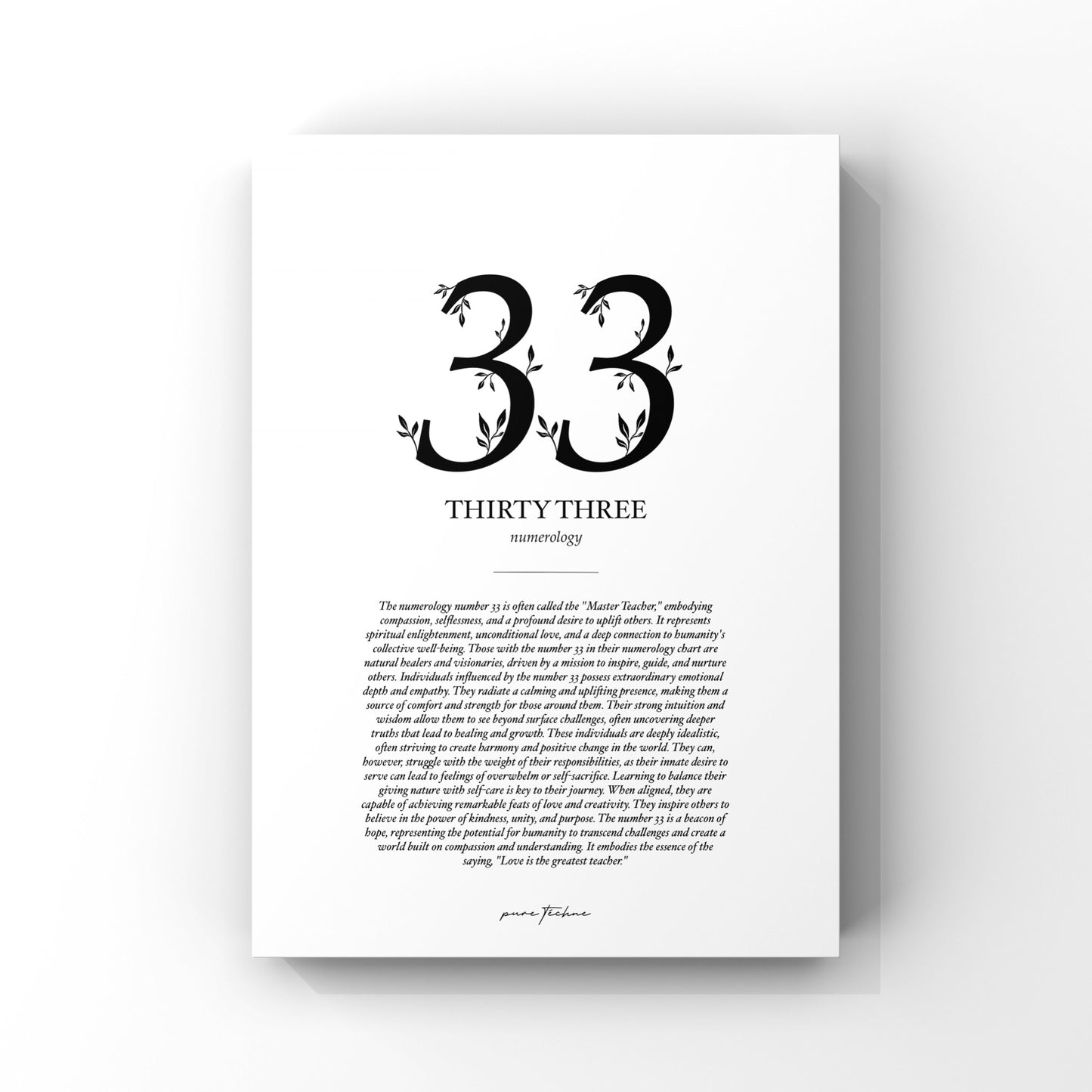 Number Thirty Three - Numerology