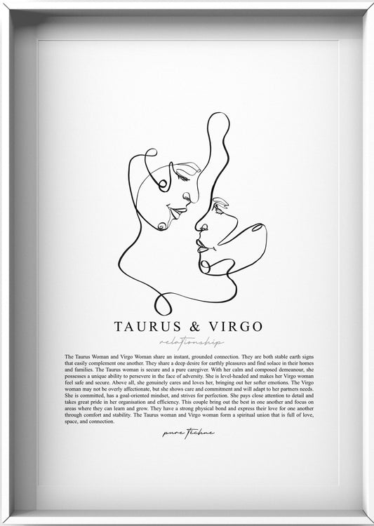 Taurus Woman & Virgo Woman