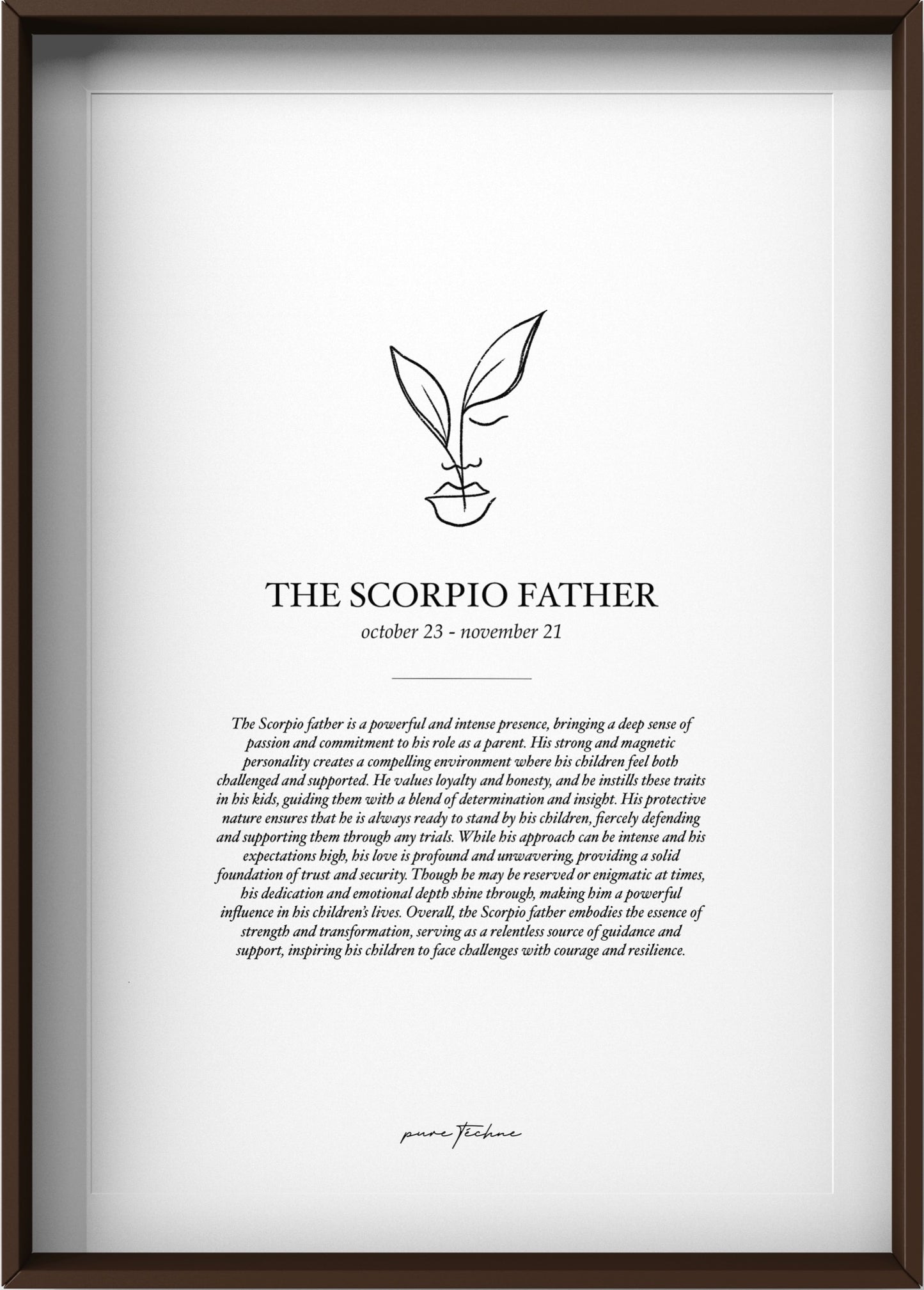 The Scorpio Father