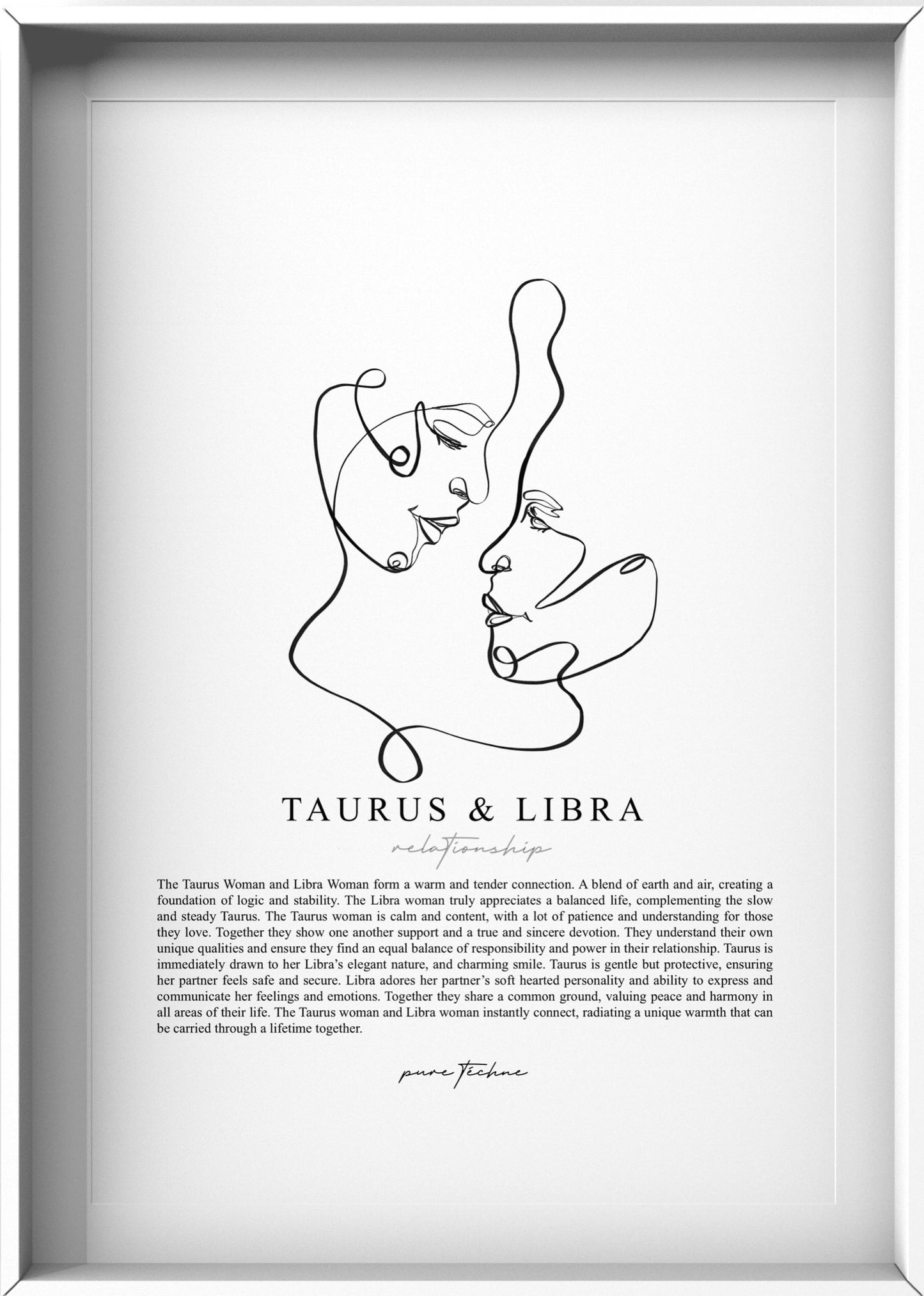 Taurus Woman & Libra Woman